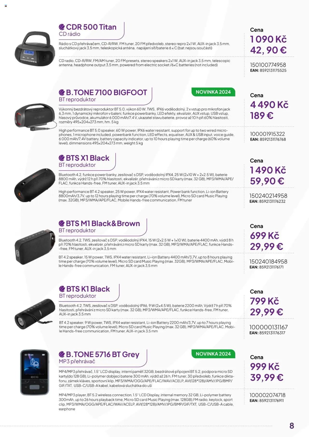 Expert elektro katalog - ECG - Televize audio-video (2024-08-19 - 2025-12-31)