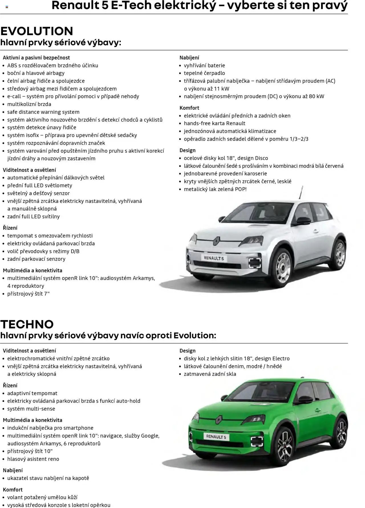 Renault katalog - 5 E-Tech elektrický (2025-06-01 - 2026-03-31)