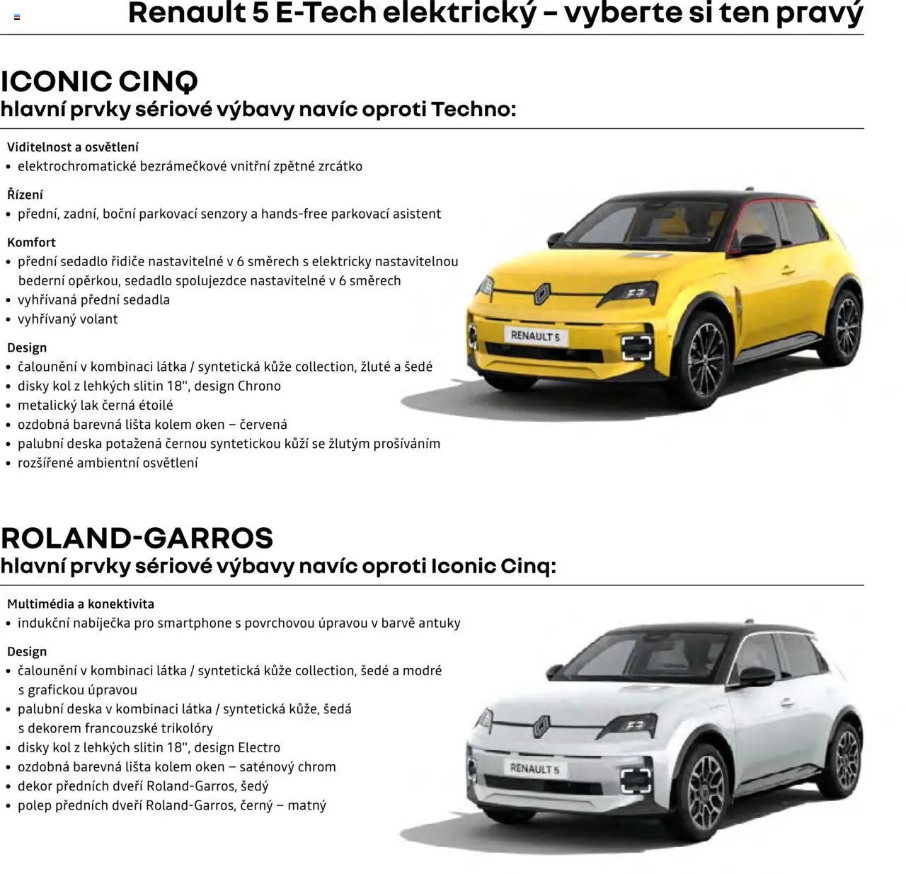 Renault katalog - 5 E-Tech elektrický (2025-06-01 - 2026-03-31)