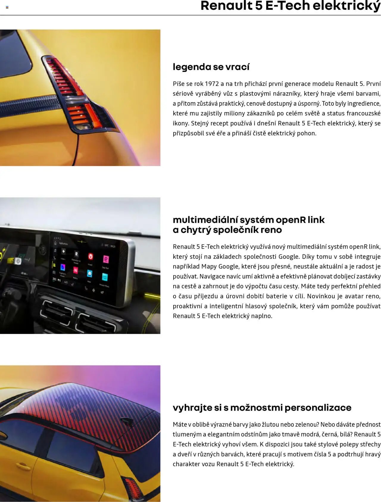 Renault katalog - 5 E-Tech elektrický (2025-06-01 - 2026-03-31)