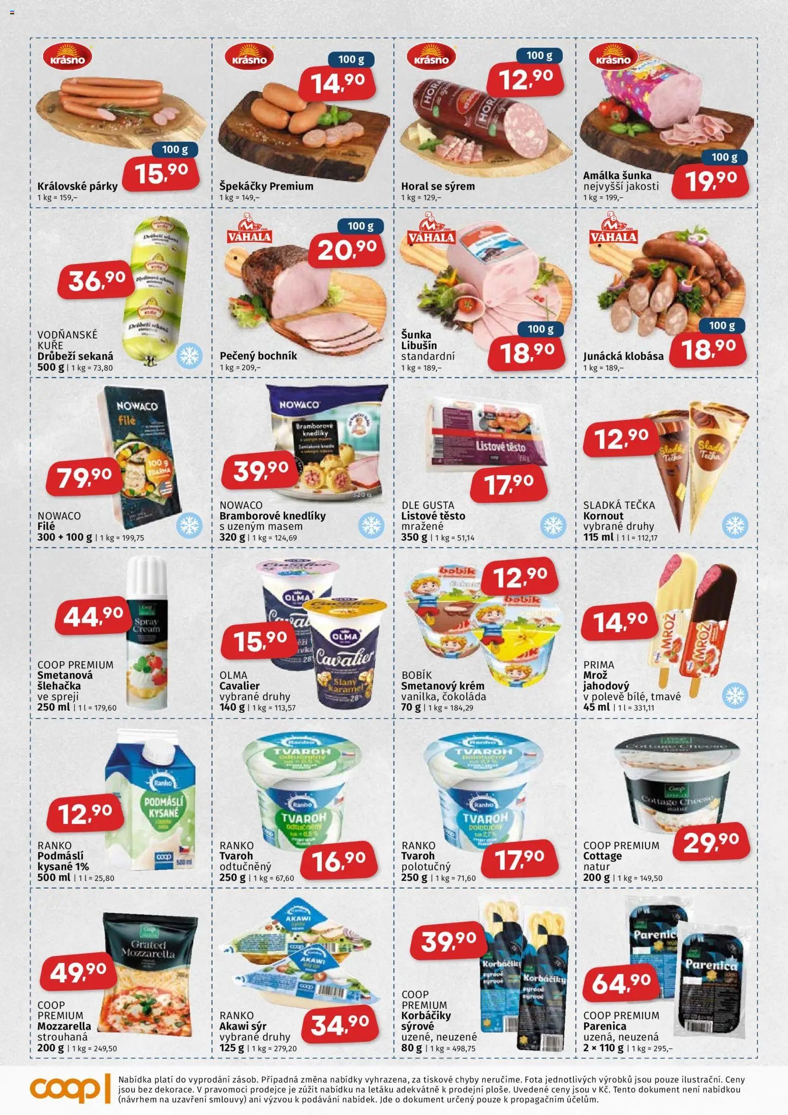 Coop leták - Východočeský region (2026-03-25 - 2026-04-07)