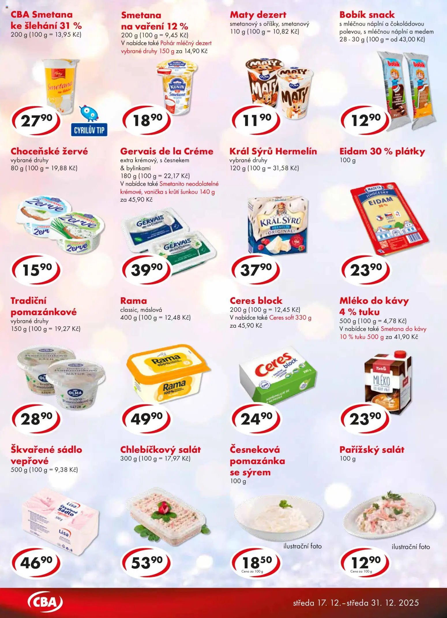 CBA leták - Premium (2025-12-17 - 2025-12-31)