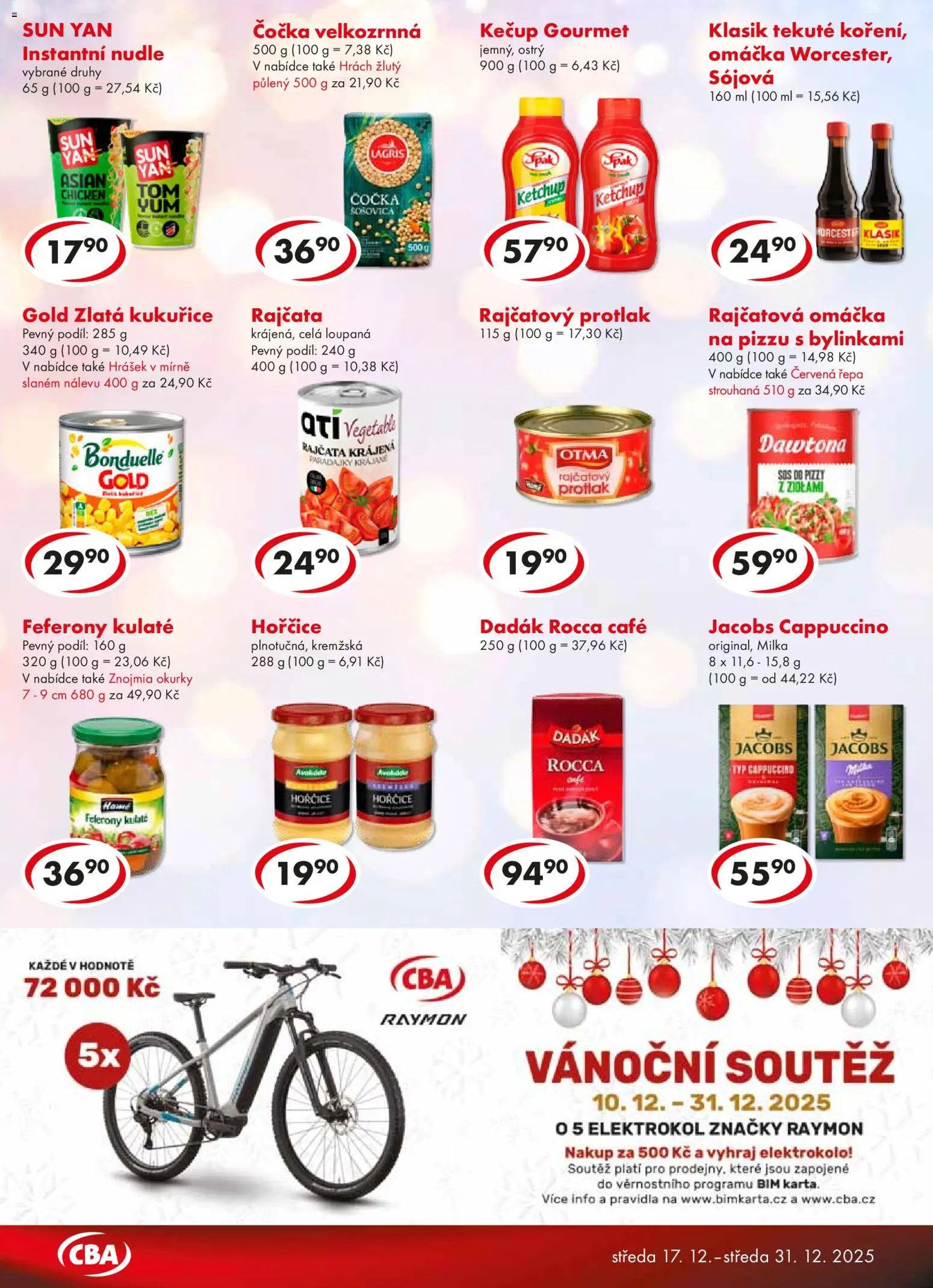 CBA leták - Premium (2025-12-17 - 2025-12-31)