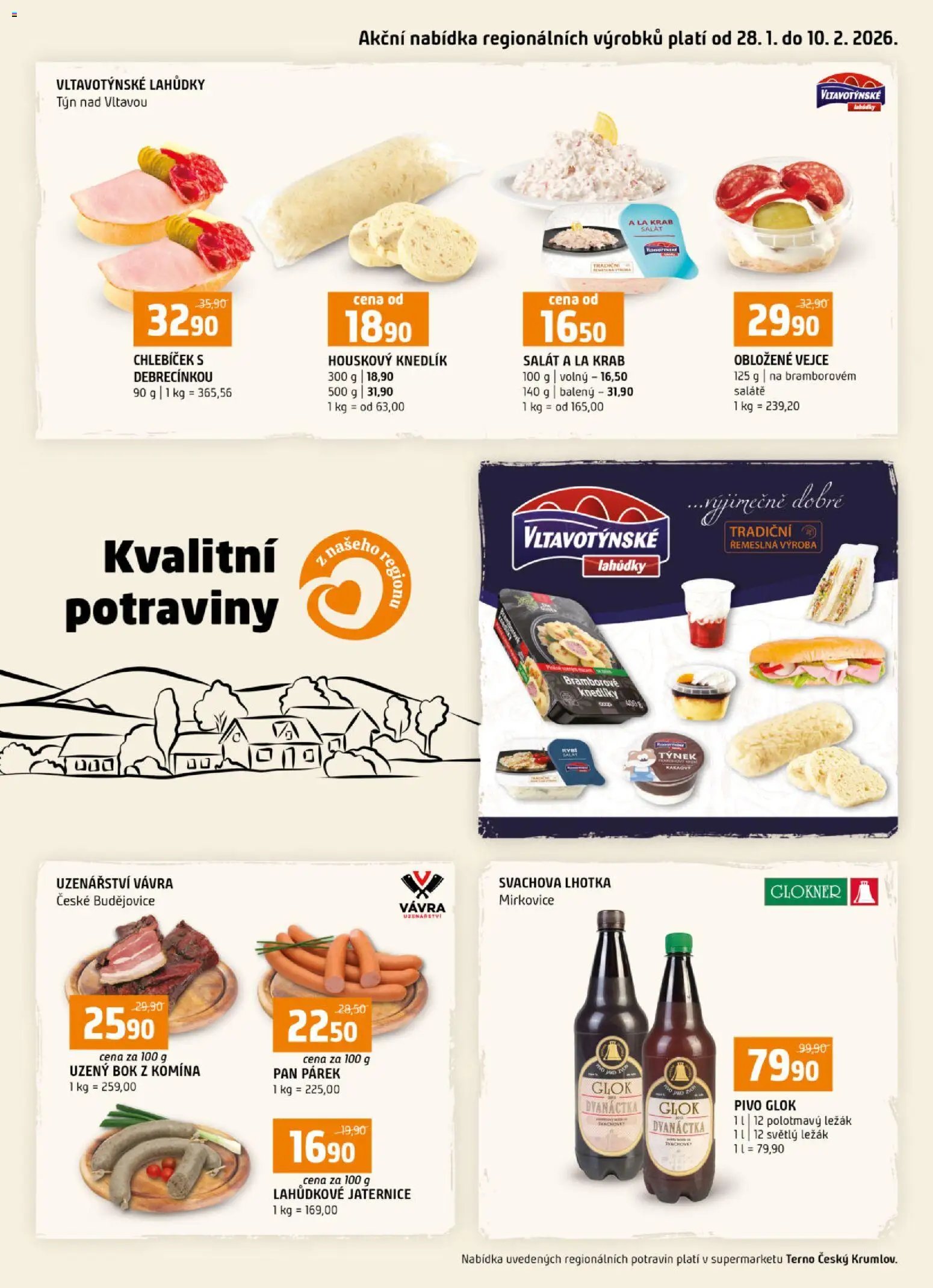 Terno leták - Český Krumlov (2026-01-28 - 2026-02-10)
