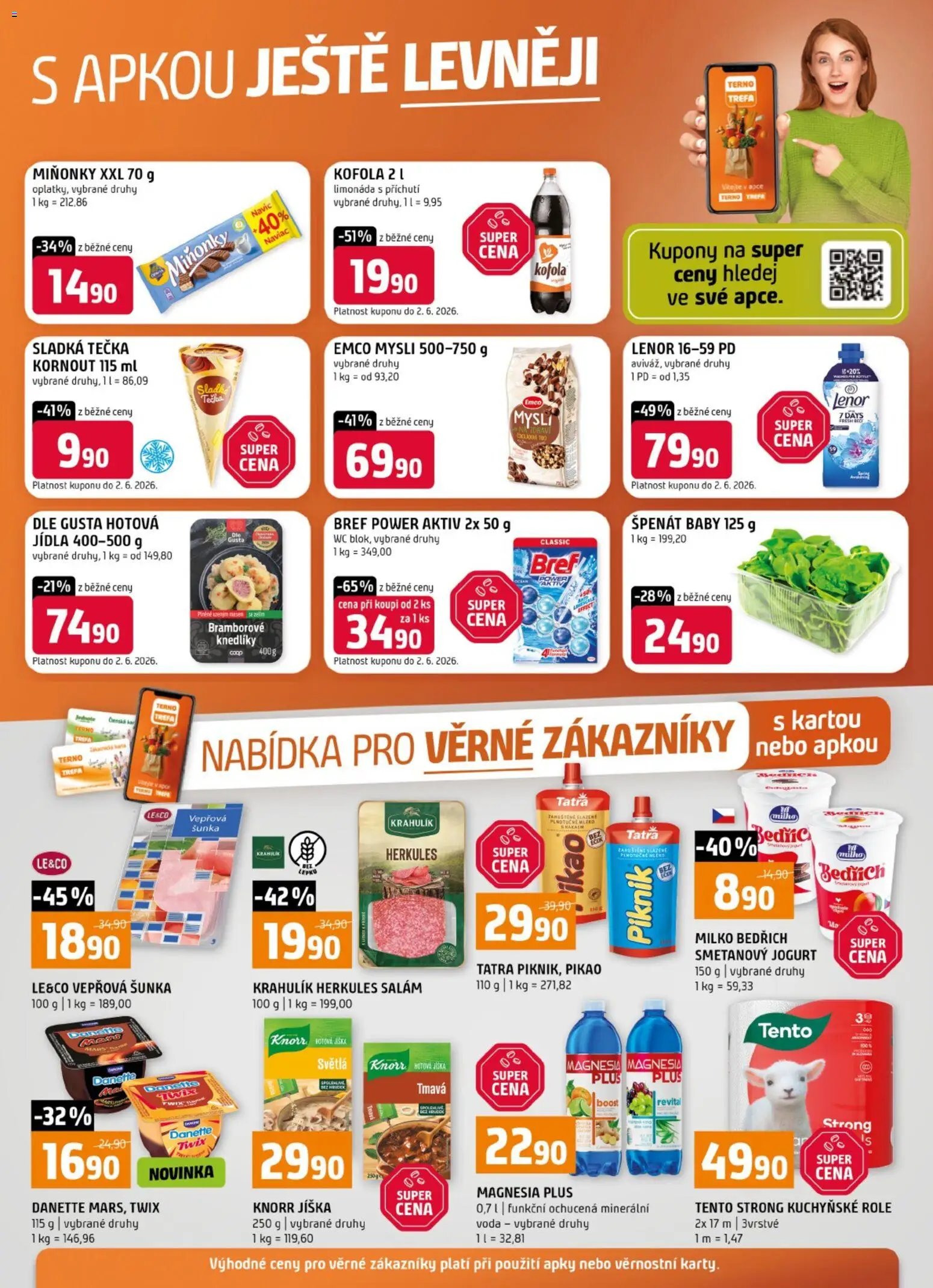 Terno leták - Nabídka pro věrné zákazníky (2026-05-20 - 2026-05-26)