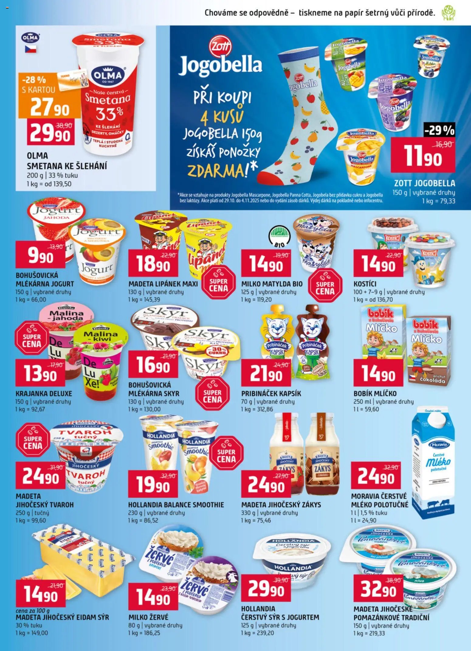 Terno leták - Blatná, Český Krumlov, Prachatice, Strakonice, Tábor, Zlín (2025-10-29 - 2025-11-04)