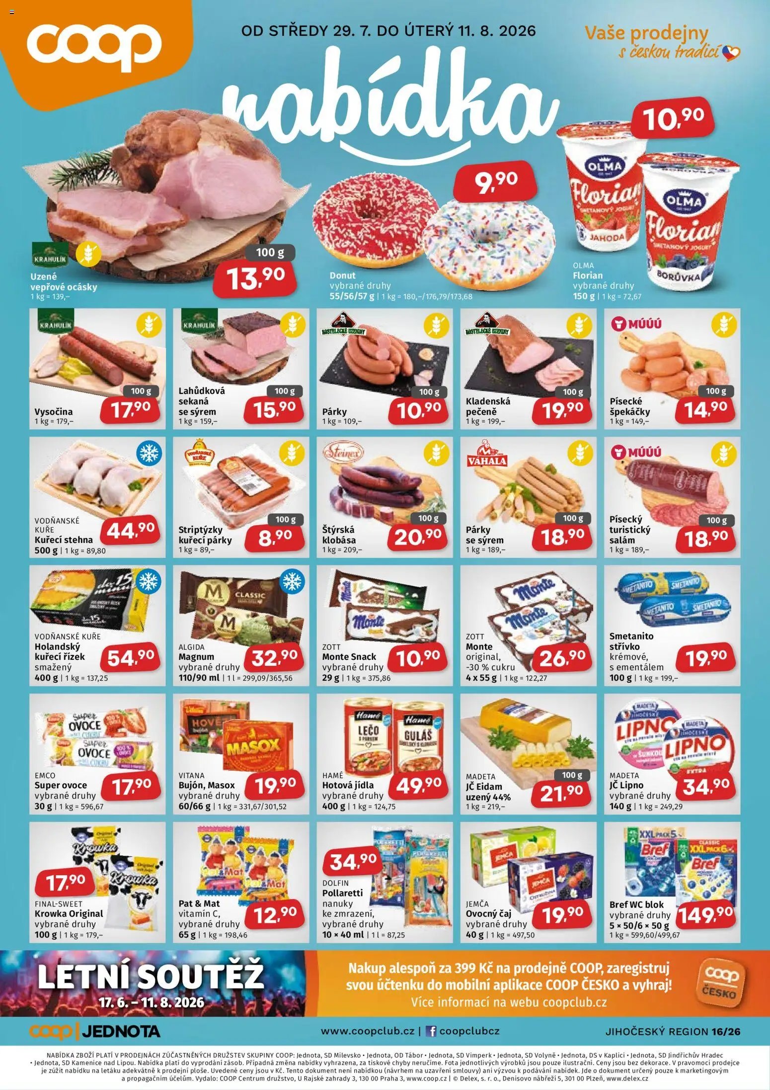Coop leták - Jihočeský region