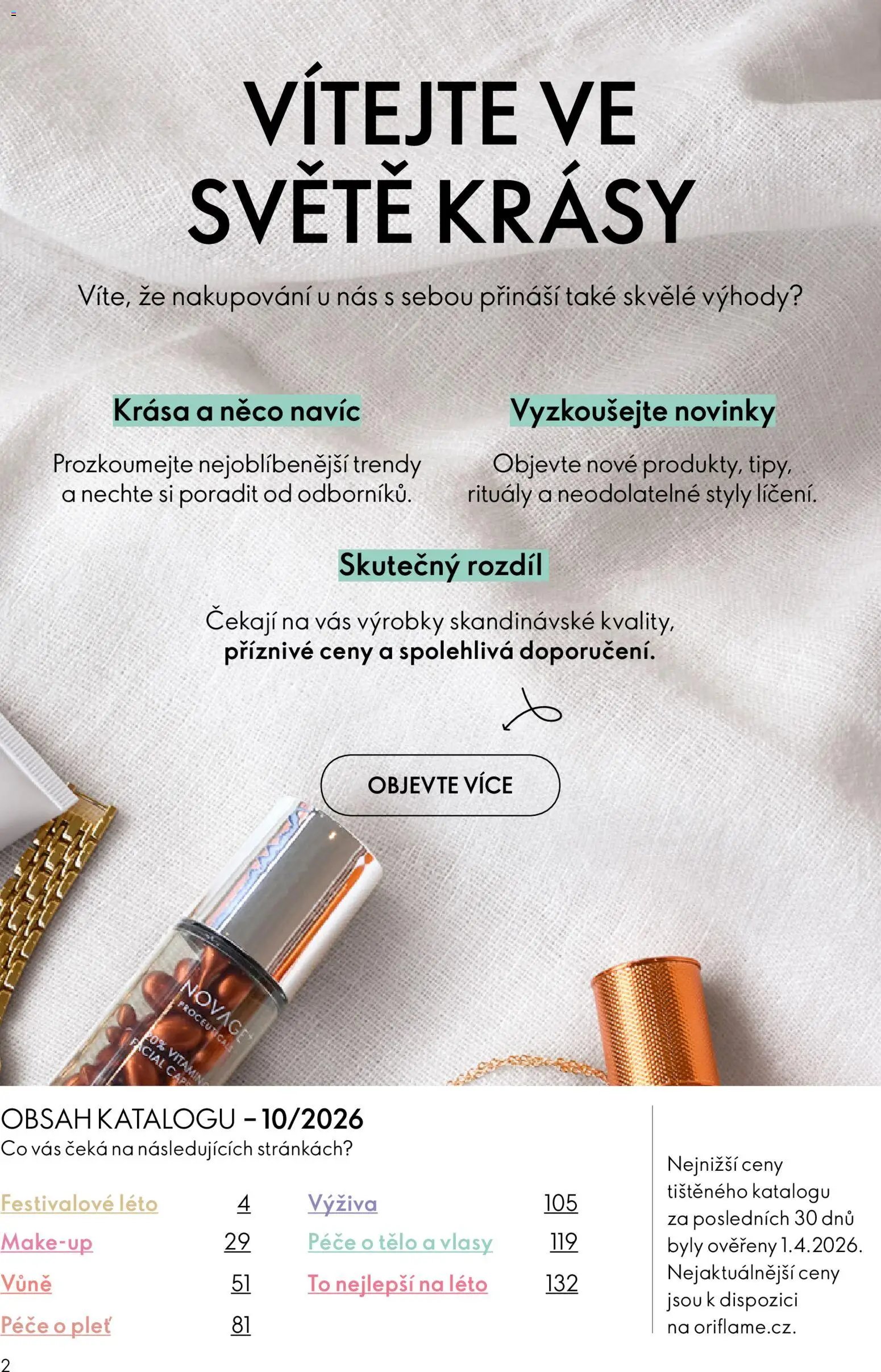 Oriflame katalog č. 10/2026