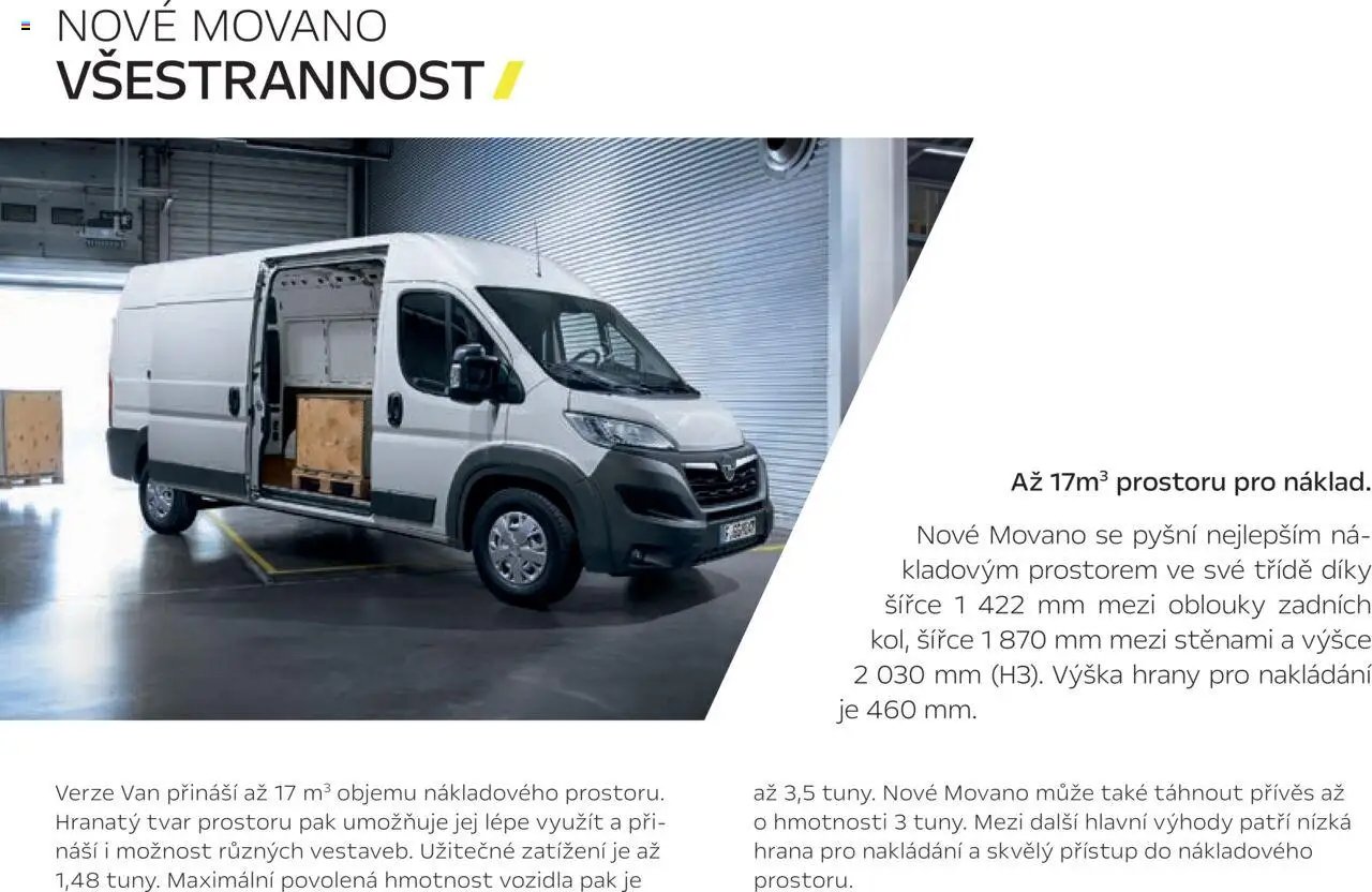 Opel katalog - Movano podvozek dvoukabina (2025-04-25 - 2026-02-28)