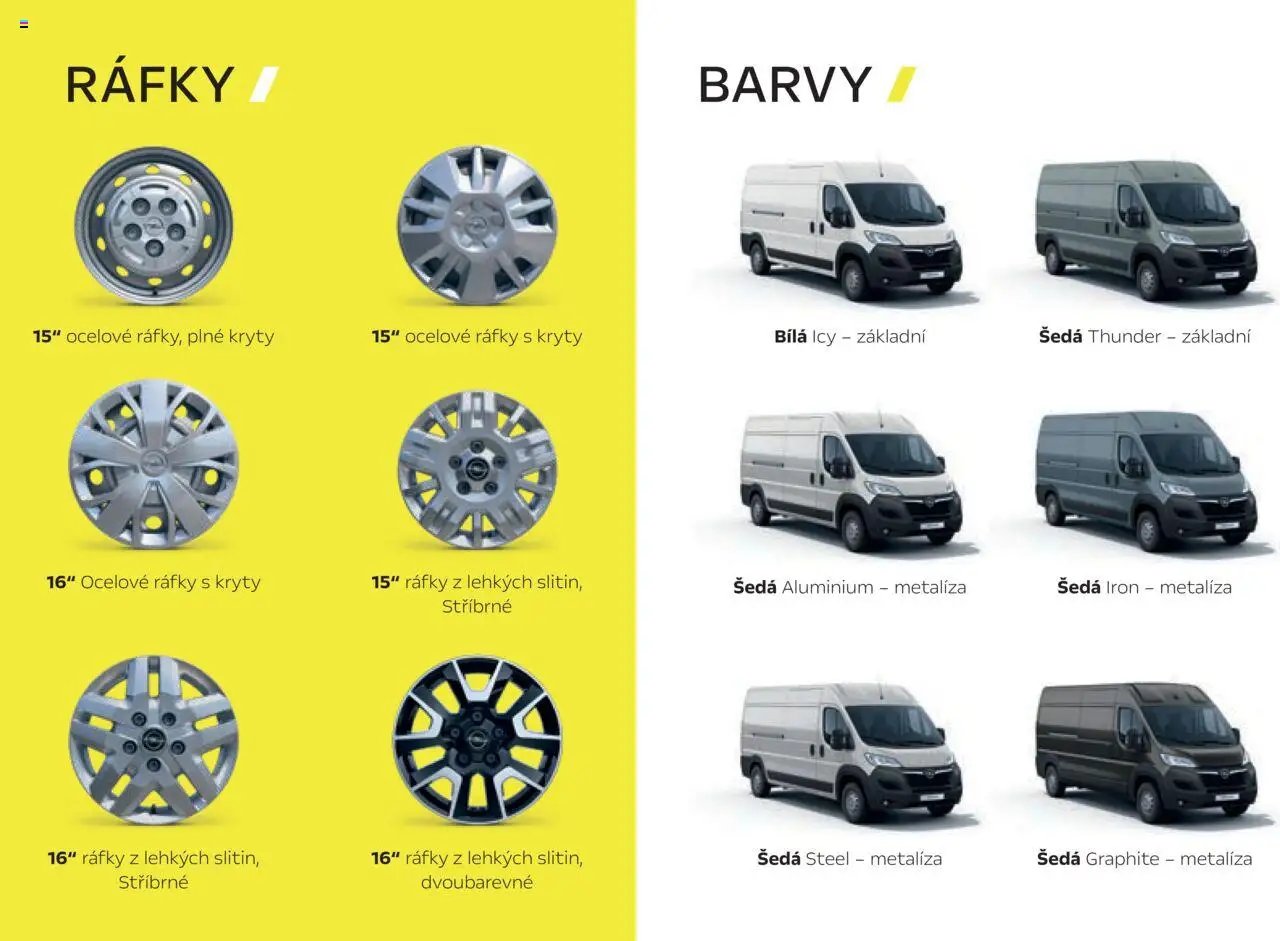 Opel katalog - Movano podvozek dvoukabina (2025-04-25 - 2026-02-28)