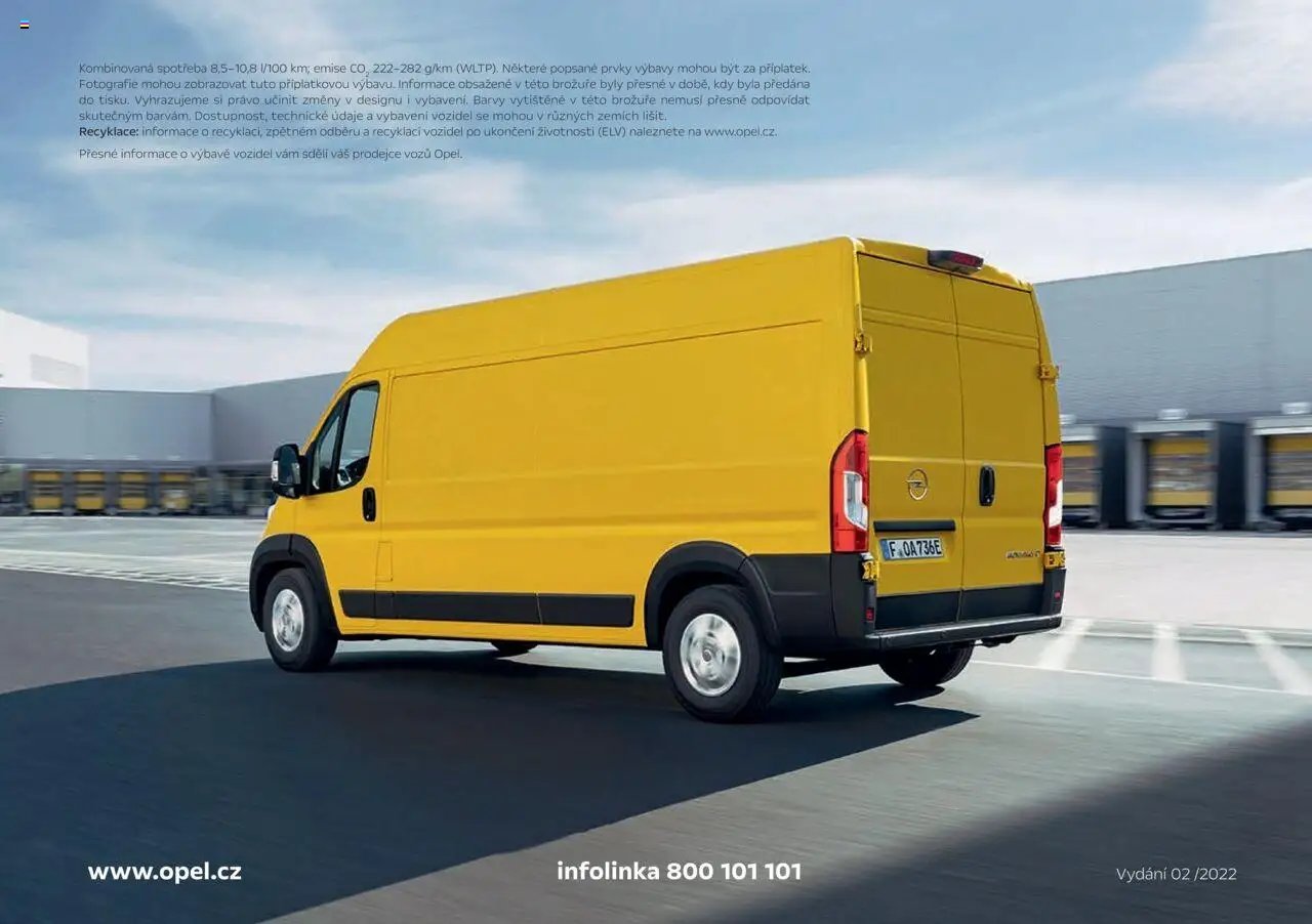 Opel katalog - Movano podvozek dvoukabina (2025-04-25 - 2026-02-28)