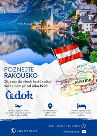 Čedok katalog Rakousko