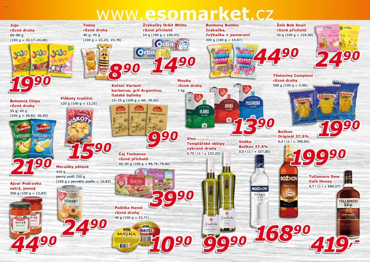 Eso market leták