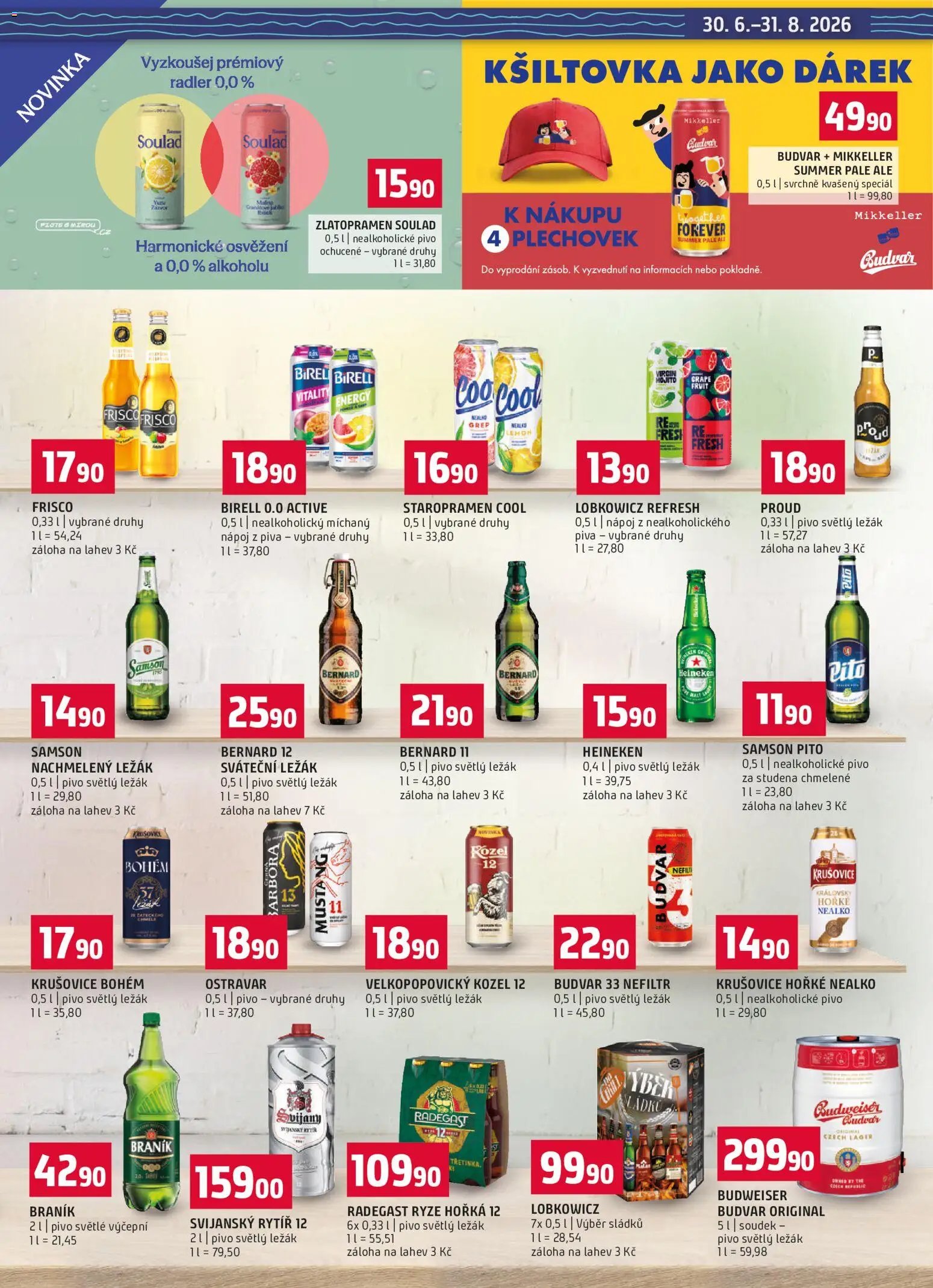 Terno leták - Letní speciál