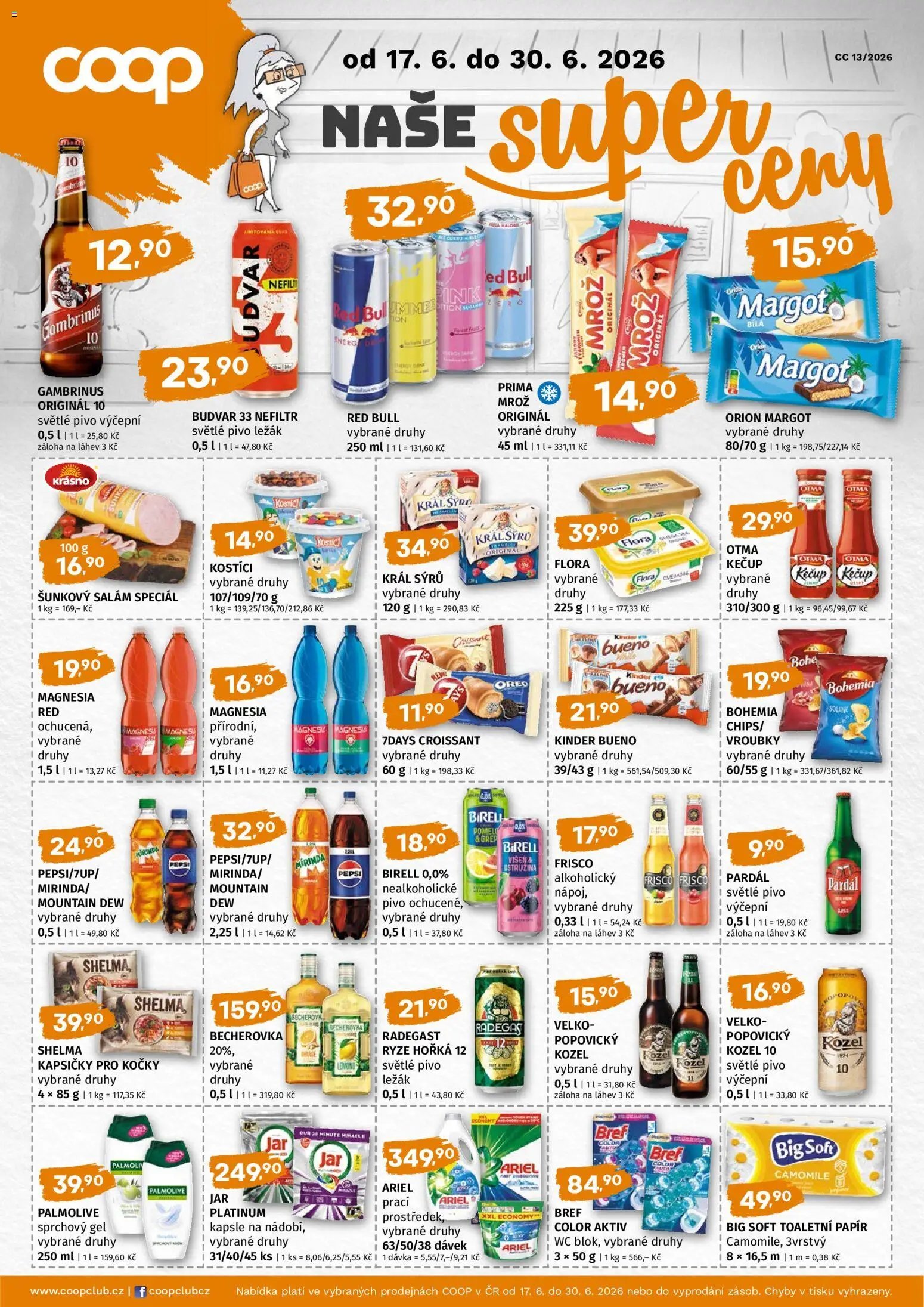 Terno leták - COOP naše super ceny