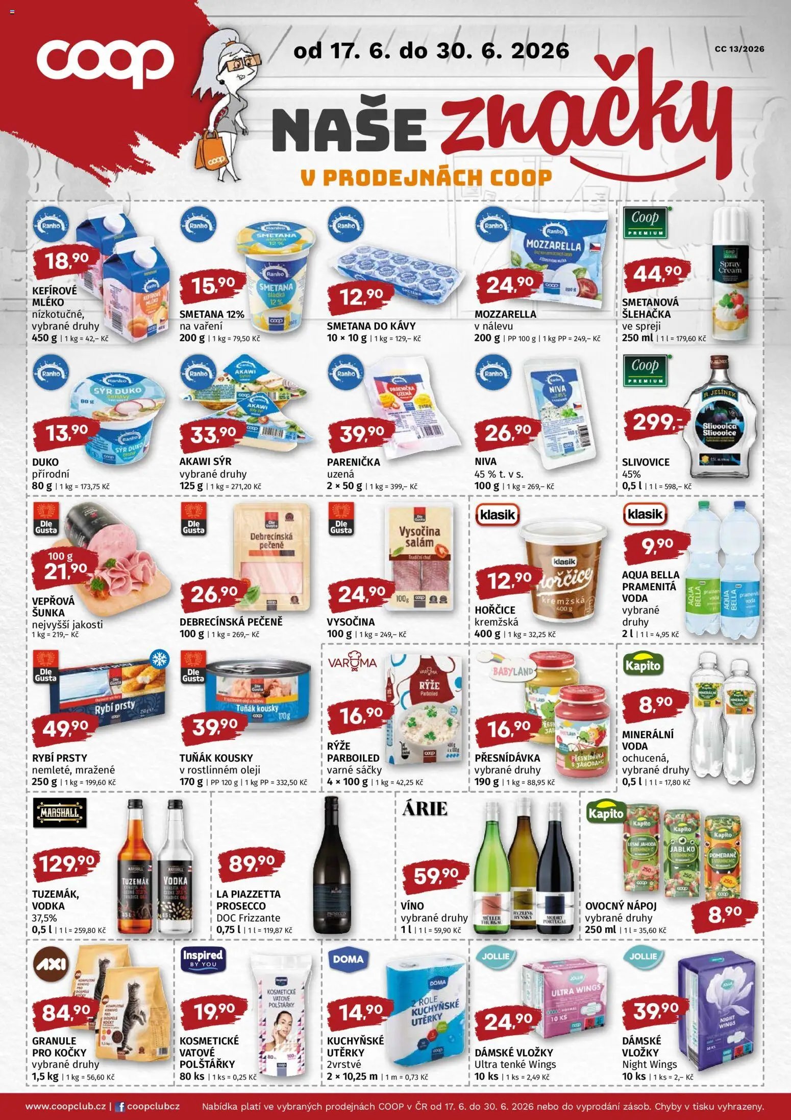 Terno leták - COOP naše super ceny