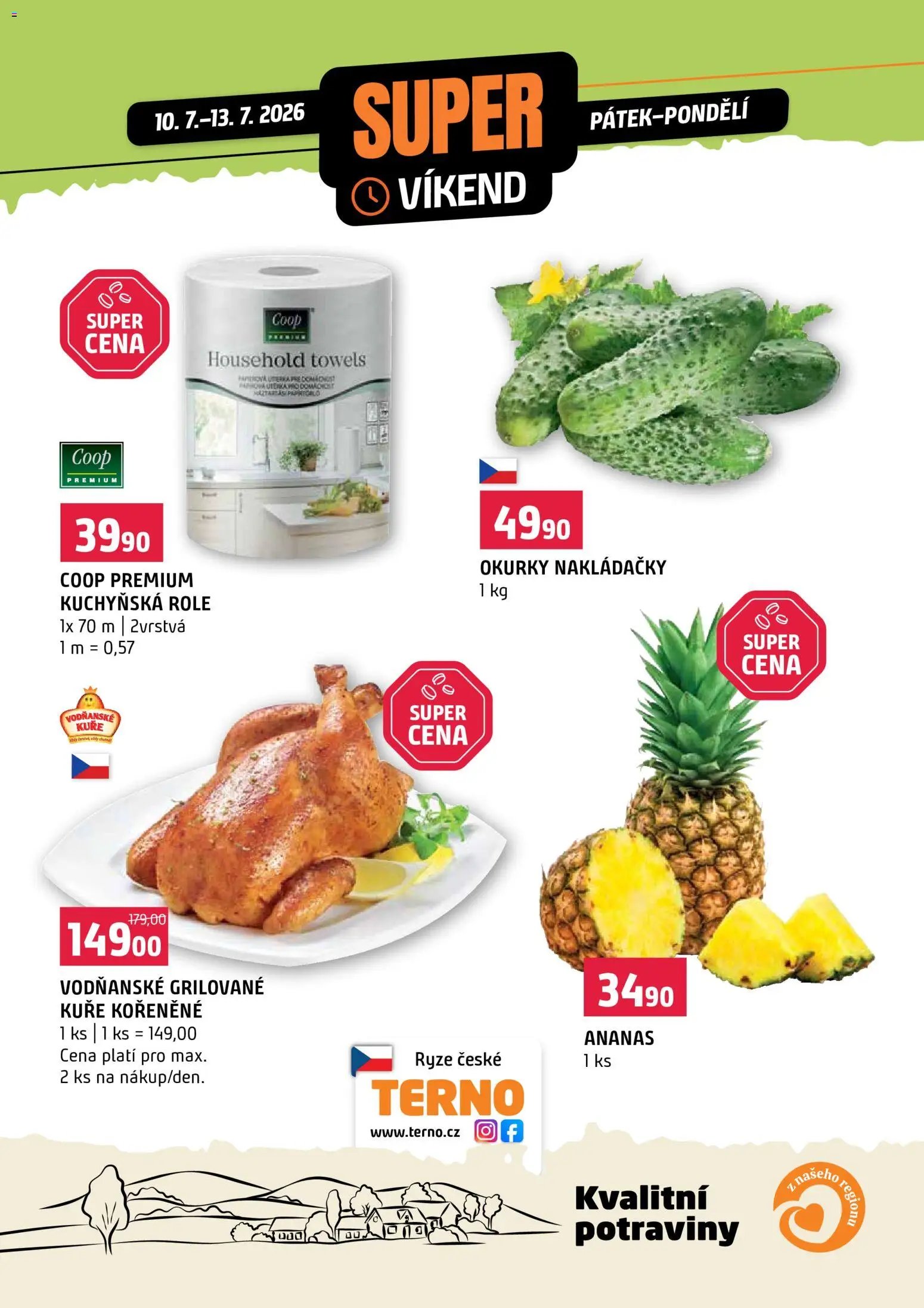 Terno leták - Super víkend