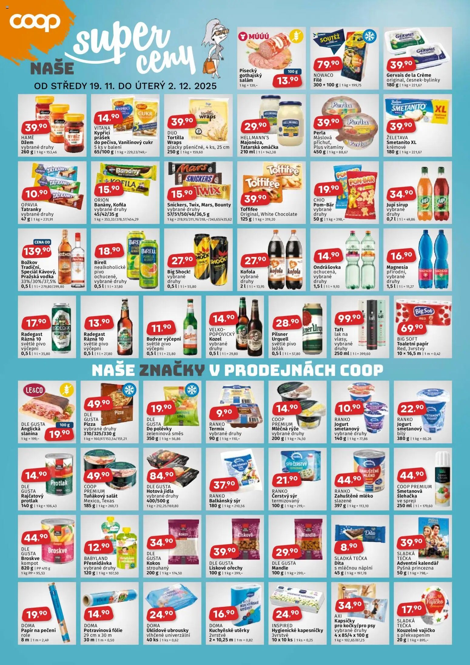 Coop leták - Jihočeský region (2025-11-19 - 2025-12-02)