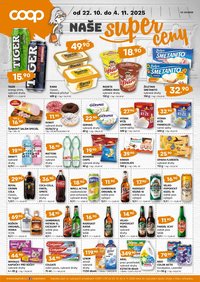 Coop leták - Super cena (2025-10-22 - 2025-11-04)