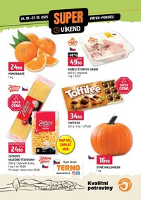 Terno leták - Super víkend (2025-10-24 - 2025-10-27)