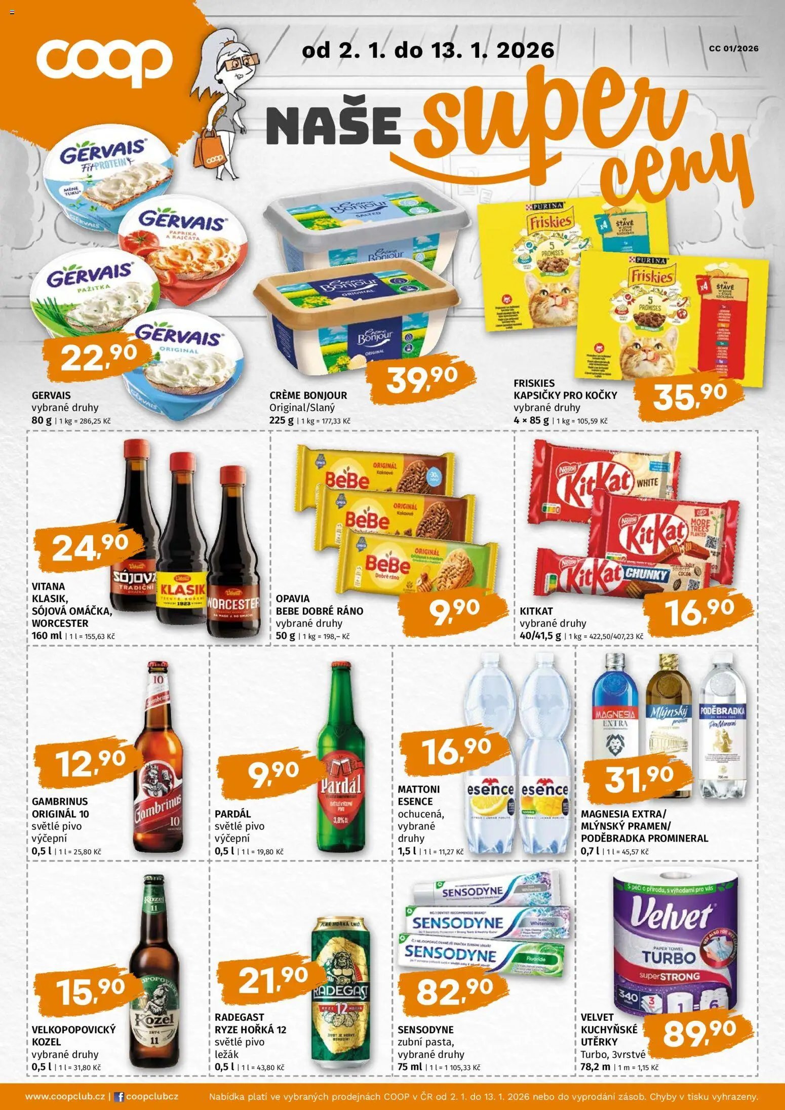 Coop leták - Super cena (2026-01-02 - 2026-01-13)