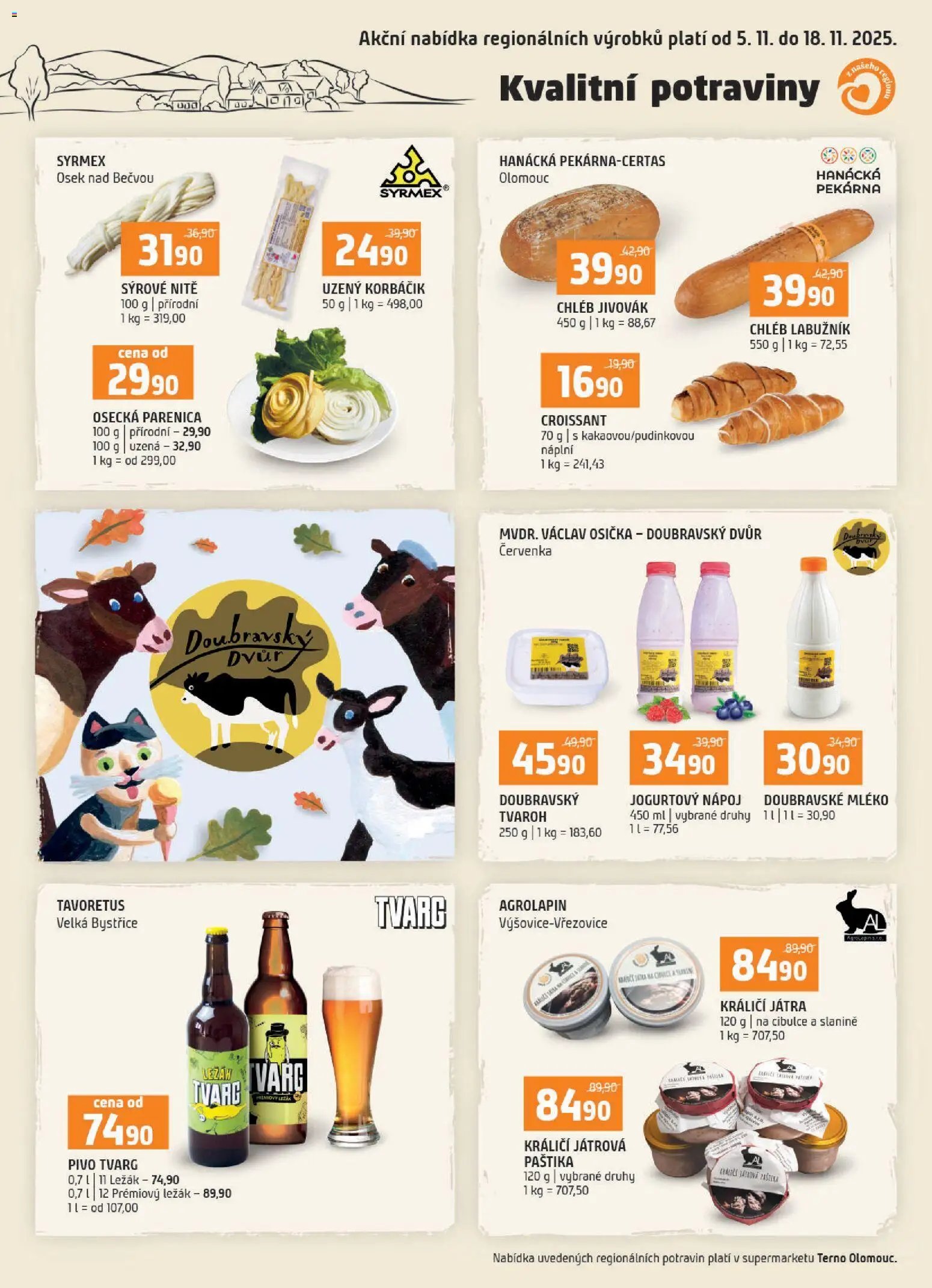 Terno leták - Olomouc (2025-11-05 - 2025-11-11)
