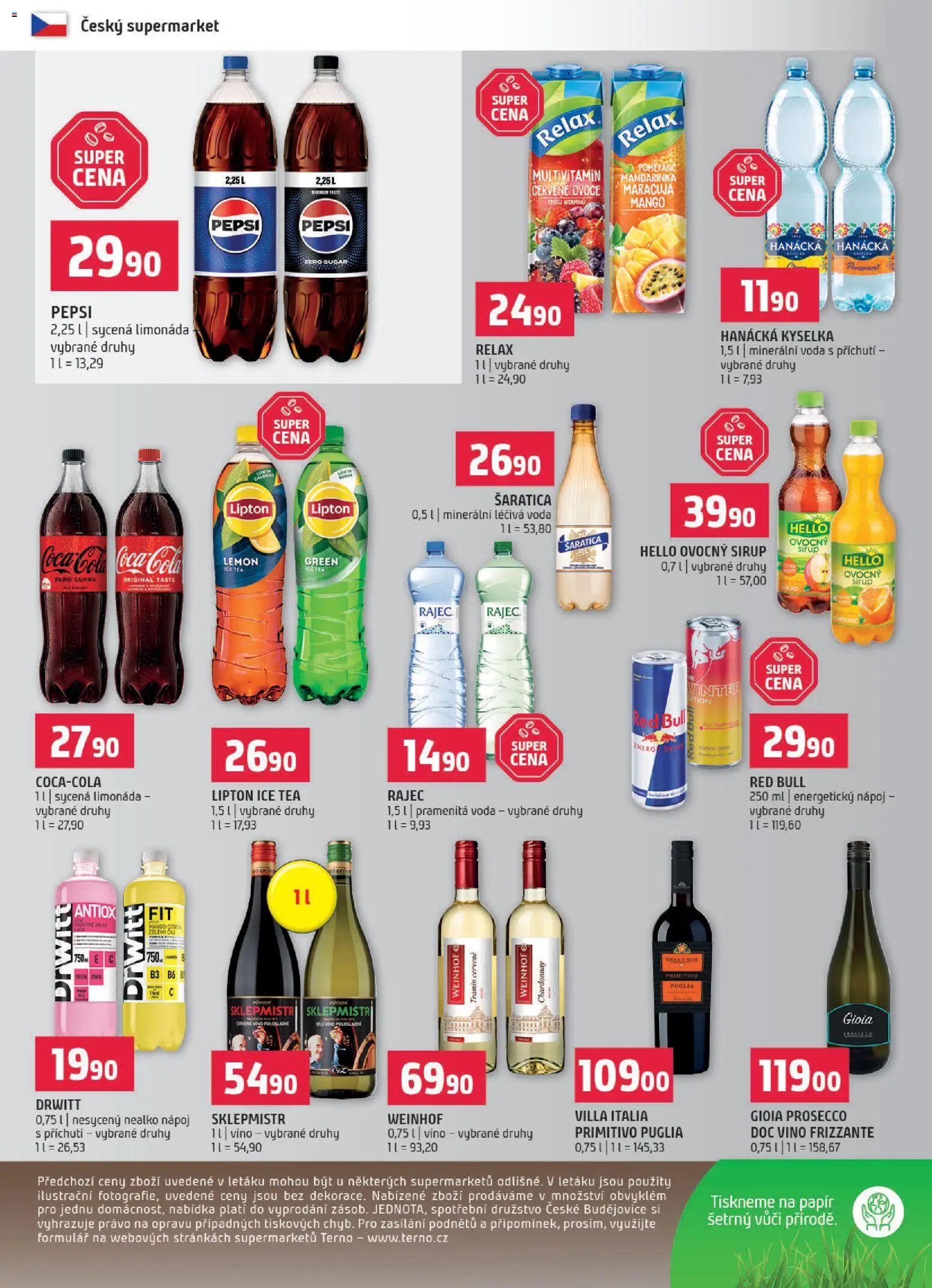 Terno leták - Prachatice (2025-11-05 - 2025-11-11)