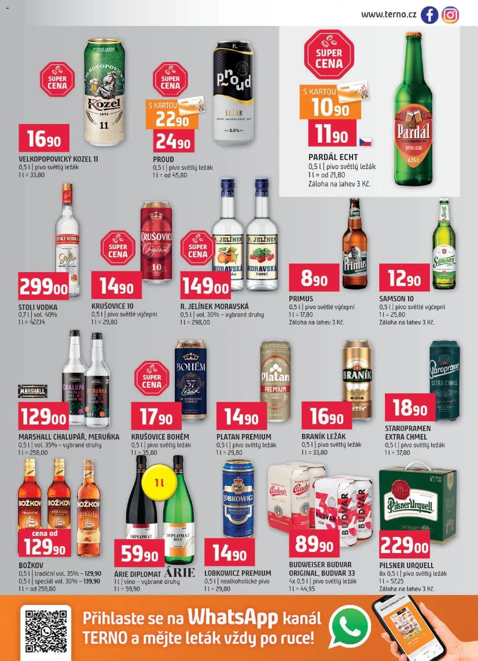 Terno leták - Prachatice (2025-11-05 - 2025-11-11)