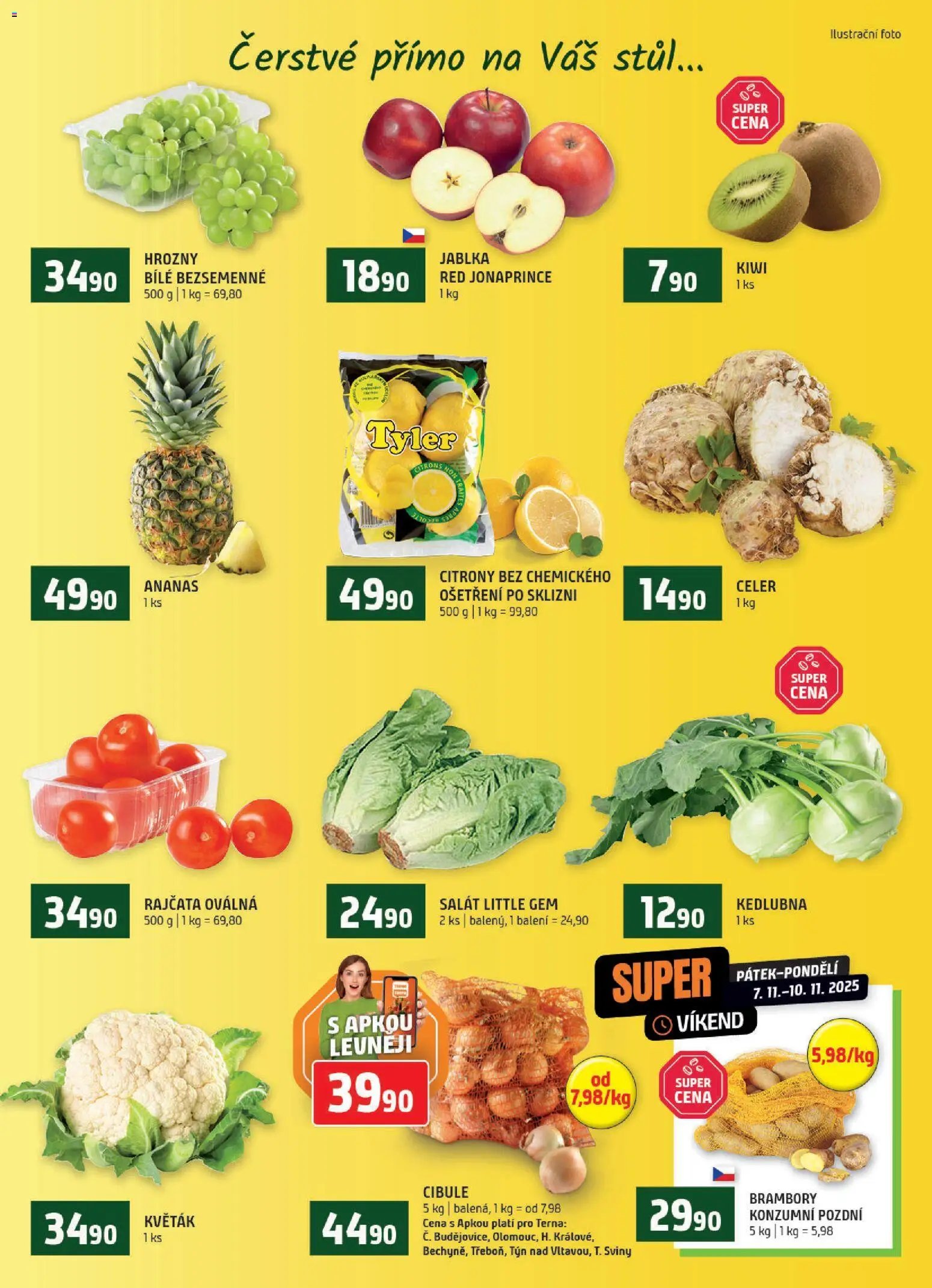 Terno leták - Prachatice (2025-11-05 - 2025-11-11)