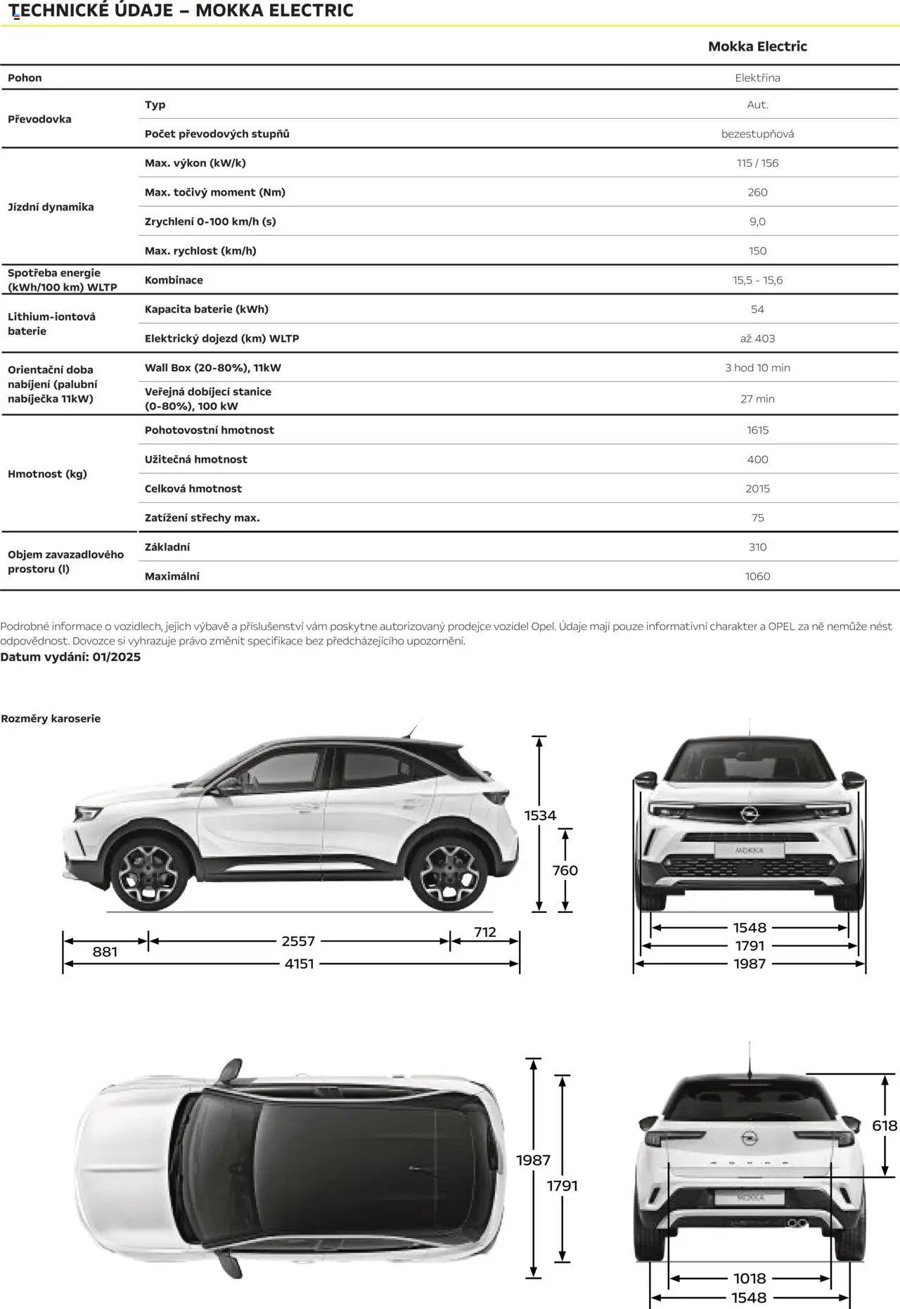 Opel katalog - Nová Mokka Electric (2025-03-01 - 2026-02-28)