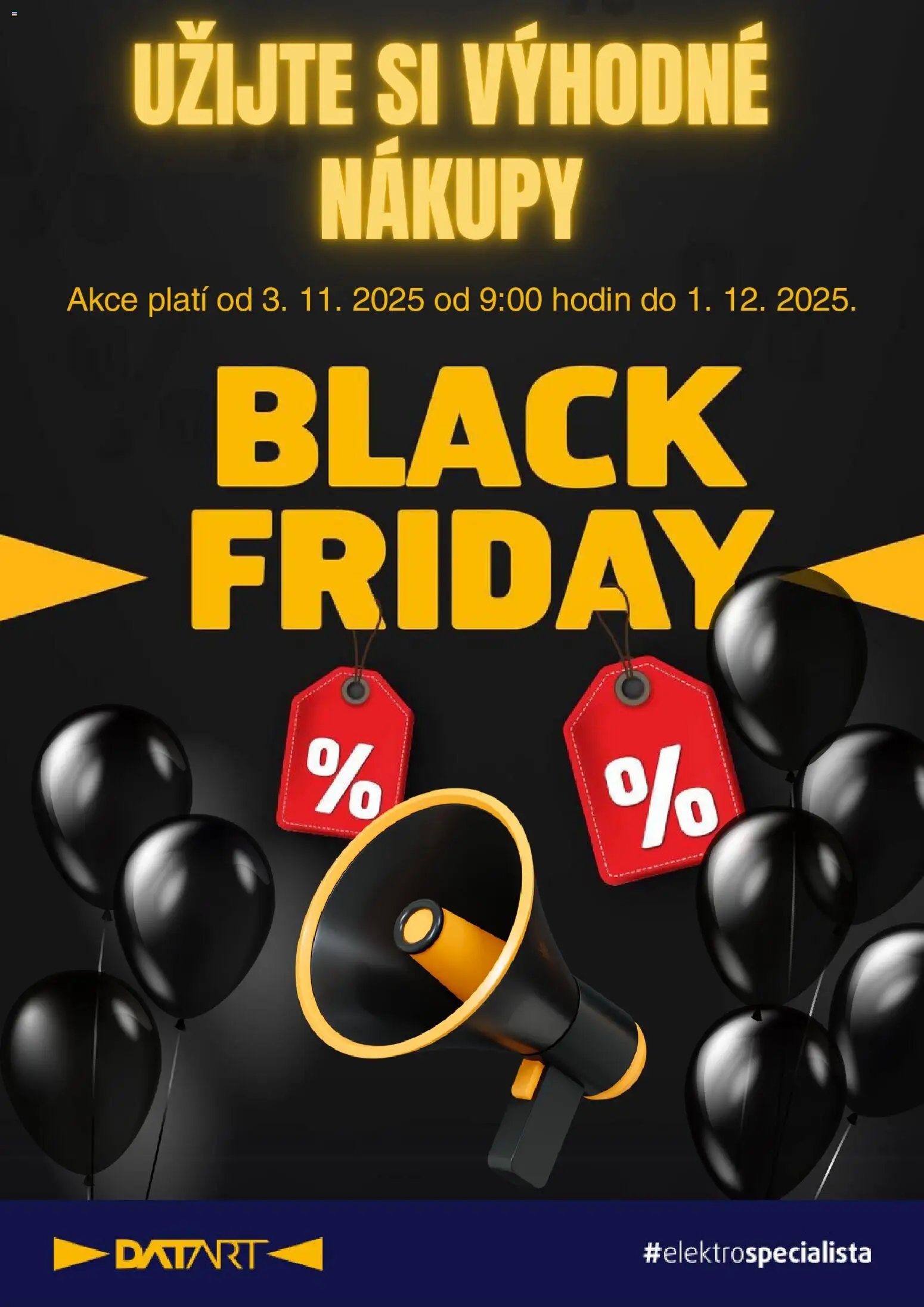 Datart Black Friday (2025-11-03 - 2025-12-01)