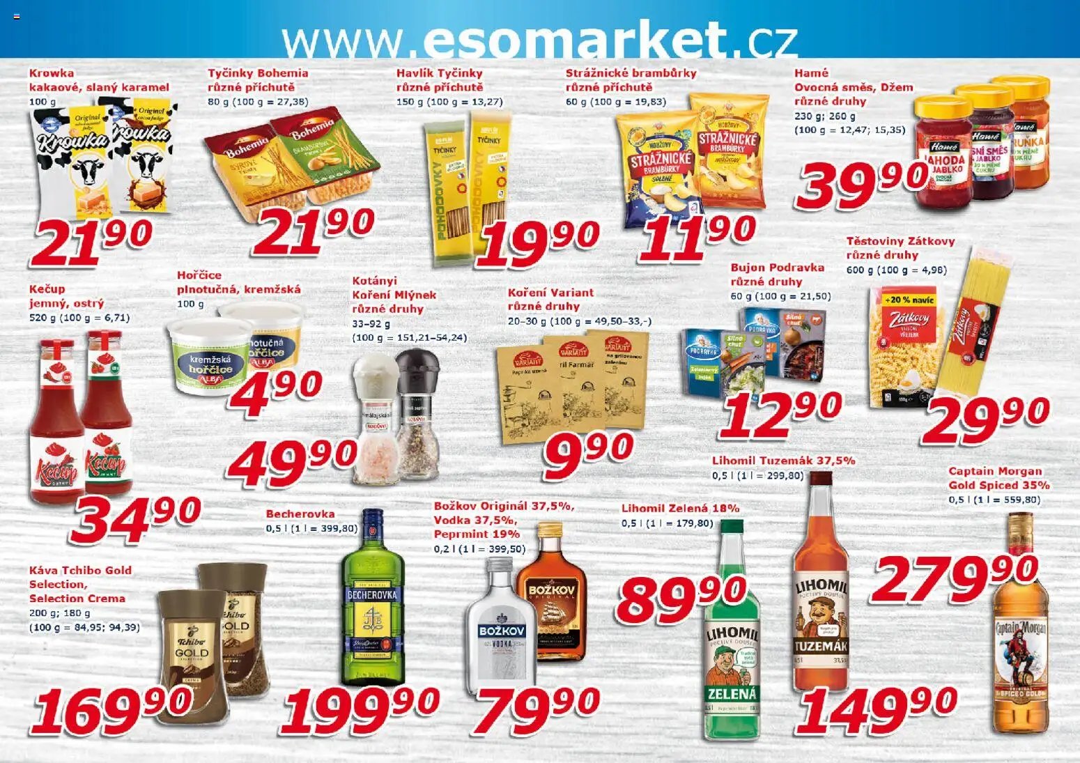 Eso market leták