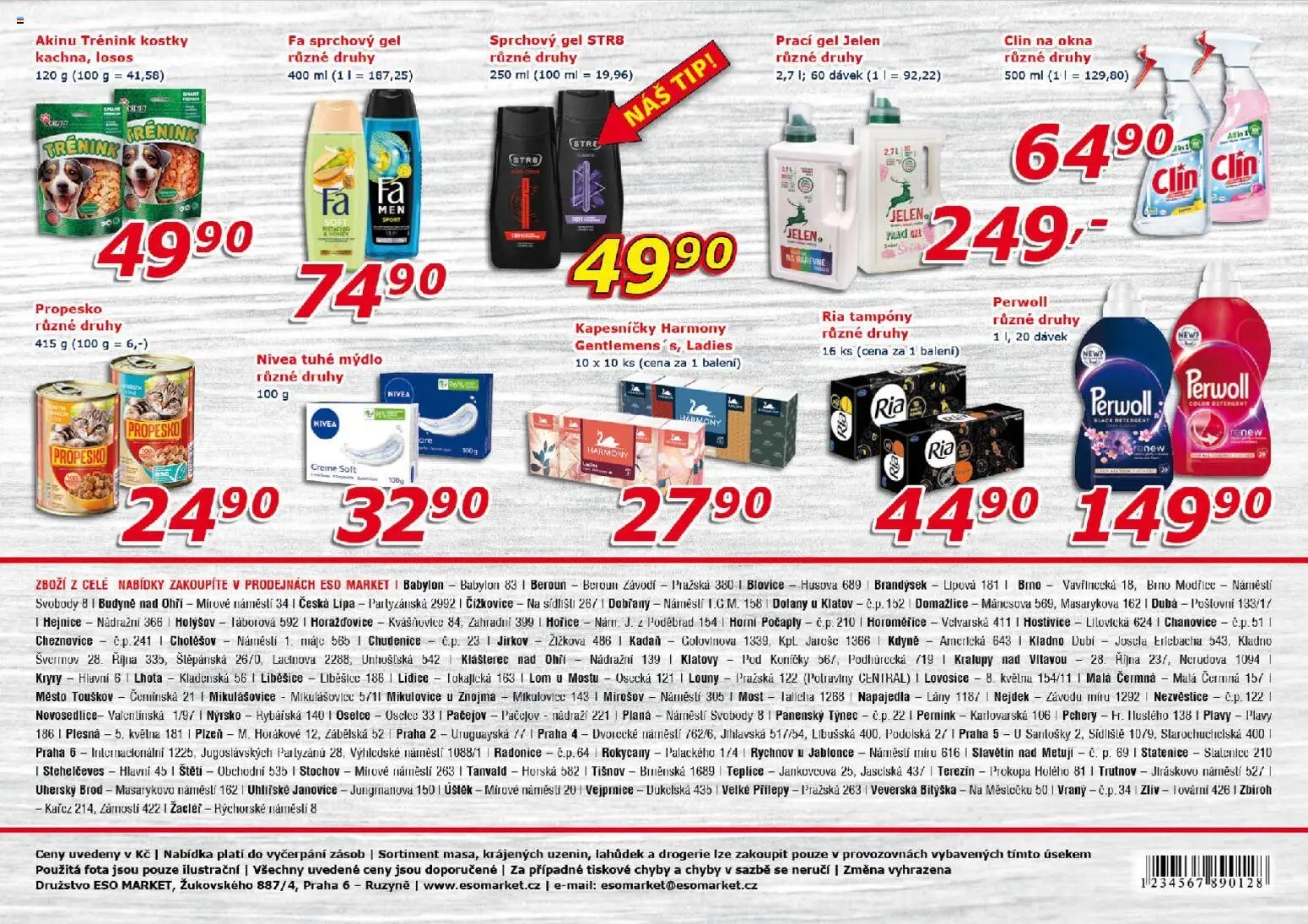 Eso market leták
