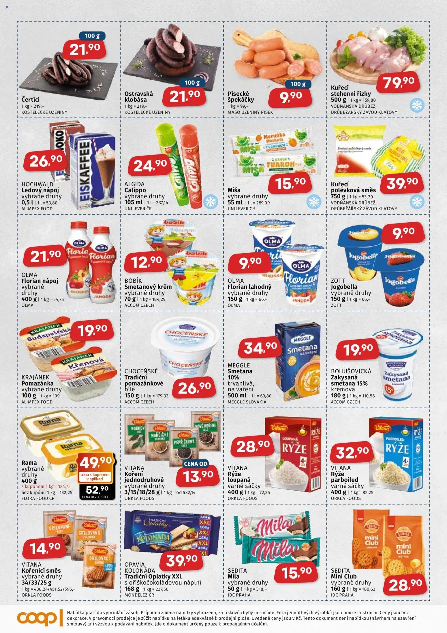 Coop leták - Středočeský region