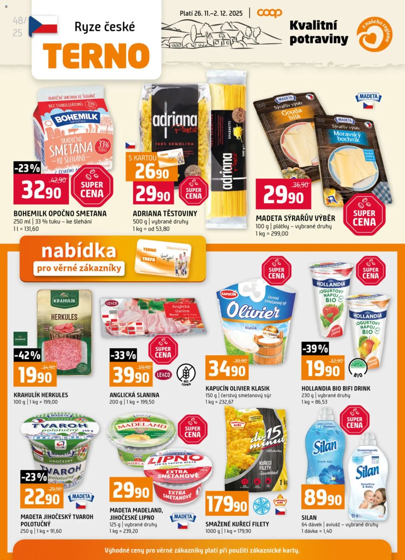 Terno leták - Český Krumlov (2025-11-26 - 2025-12-02)