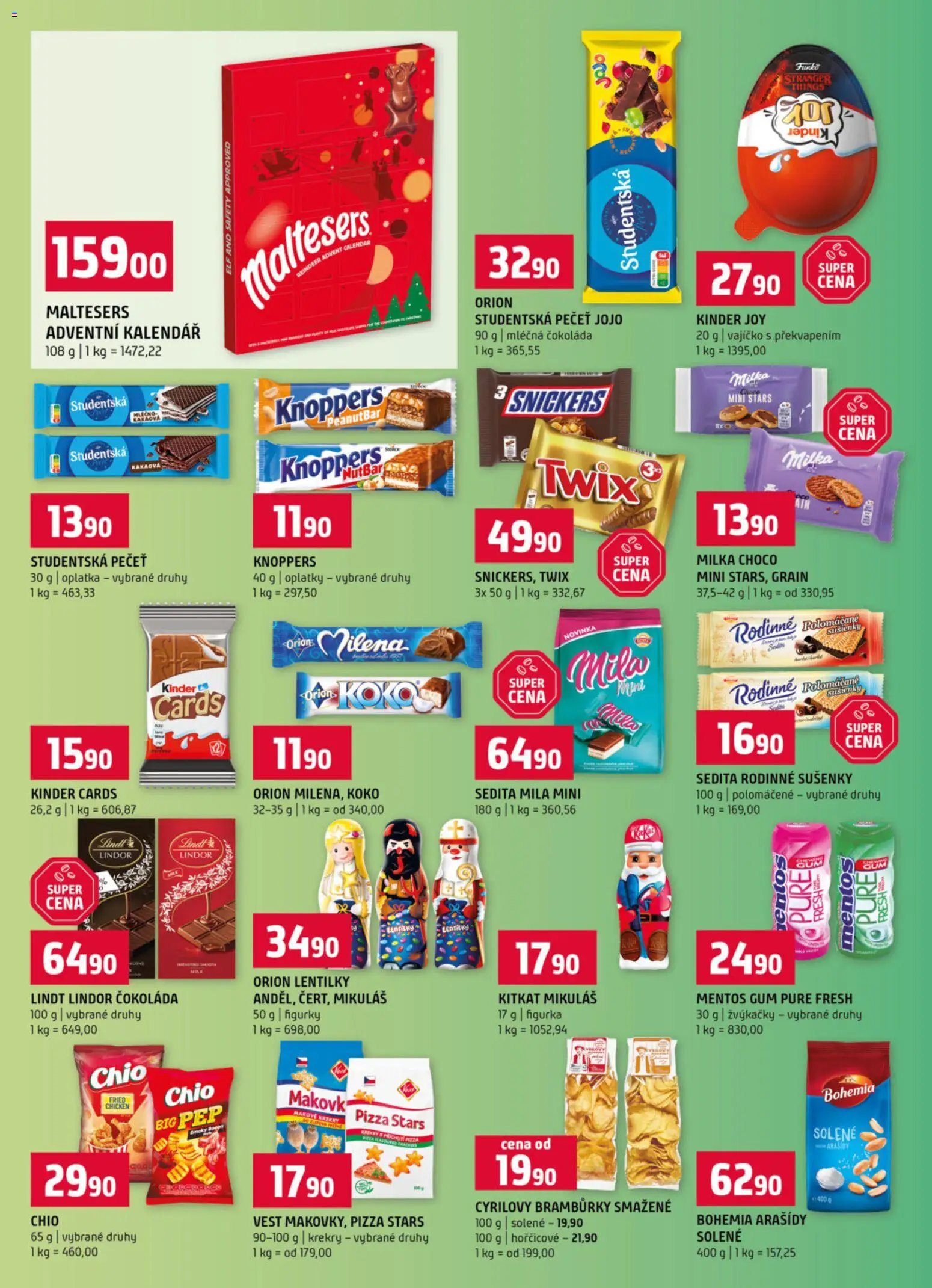 Terno leták - Český Krumlov (2025-11-26 - 2025-12-02)