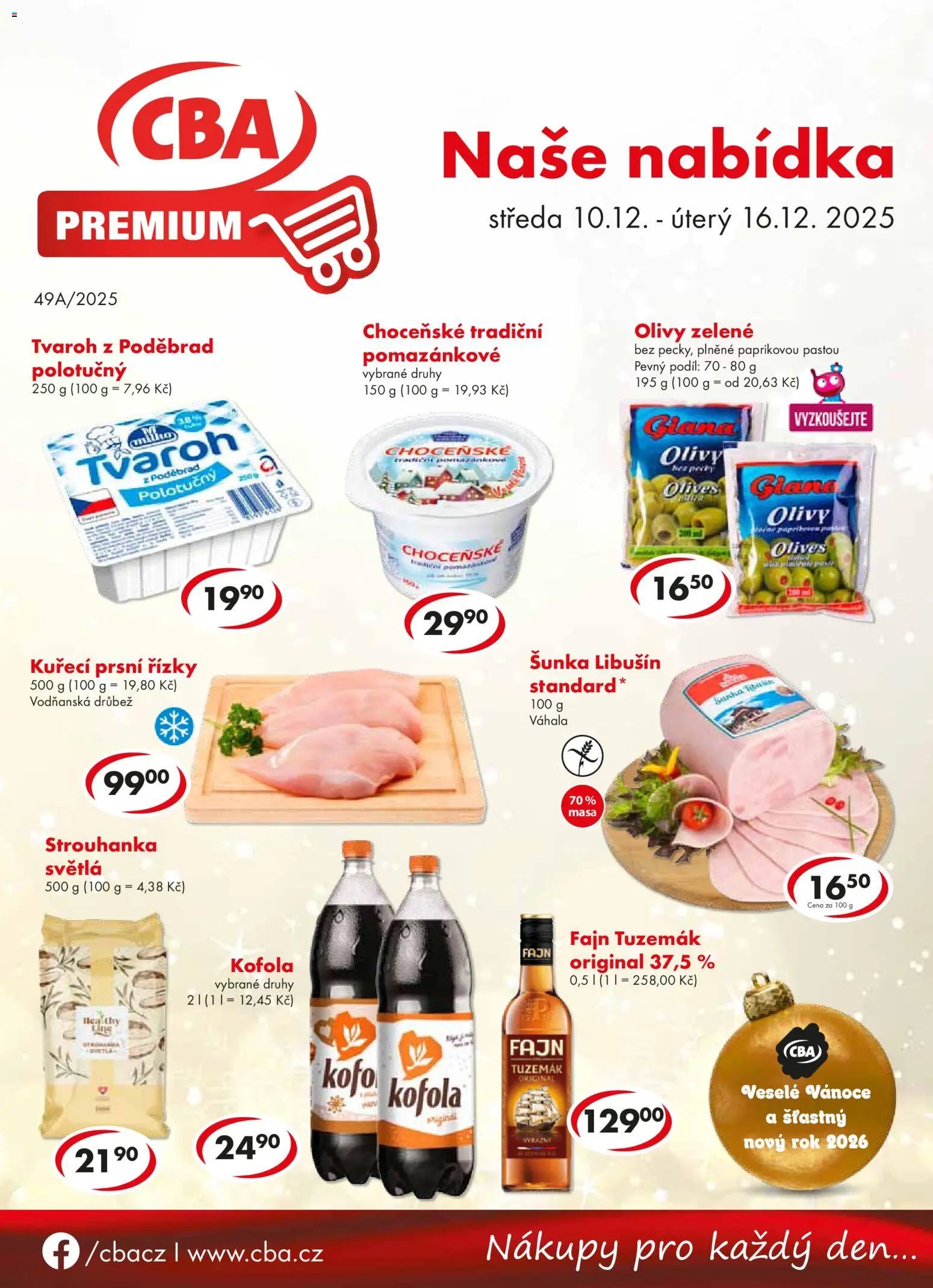 CBA leták - Premium (2025-12-10 - 2025-12-16)