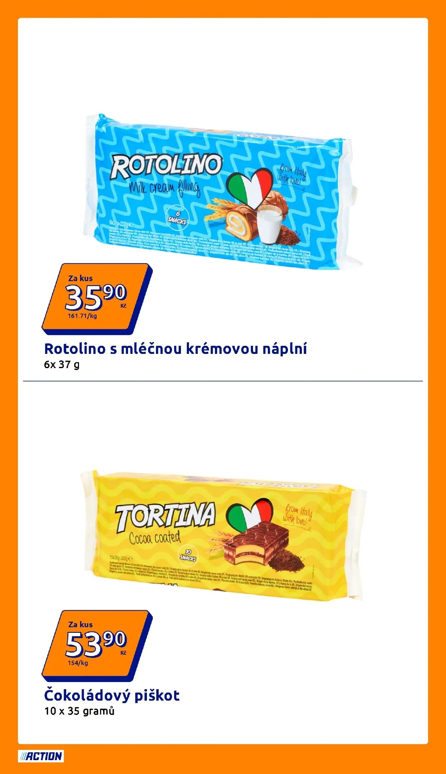 Action aktuální leták