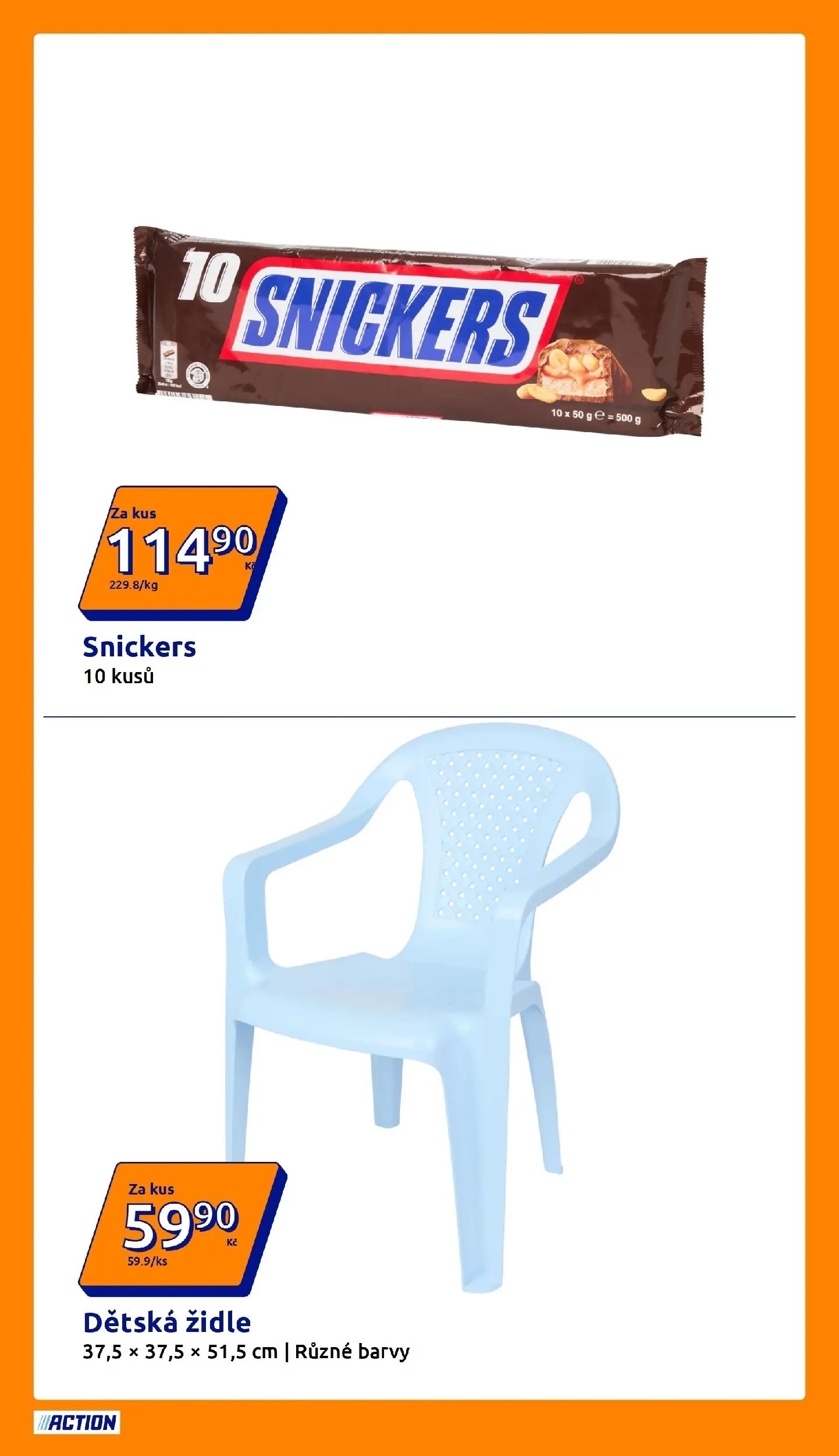 Action aktuální leták
