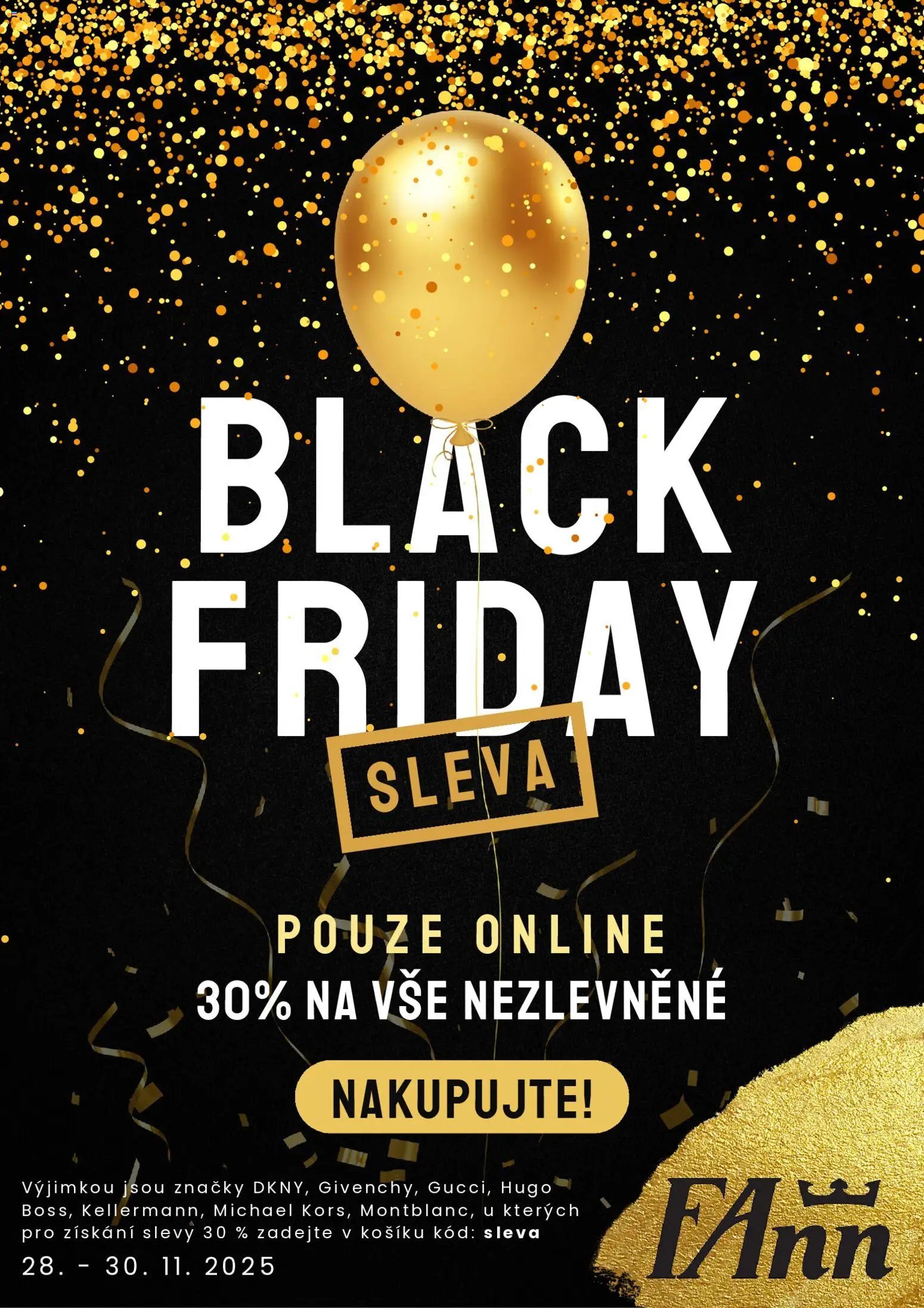 FAnn parfumerie Black Friday (2025-11-28 - 2025-11-30)