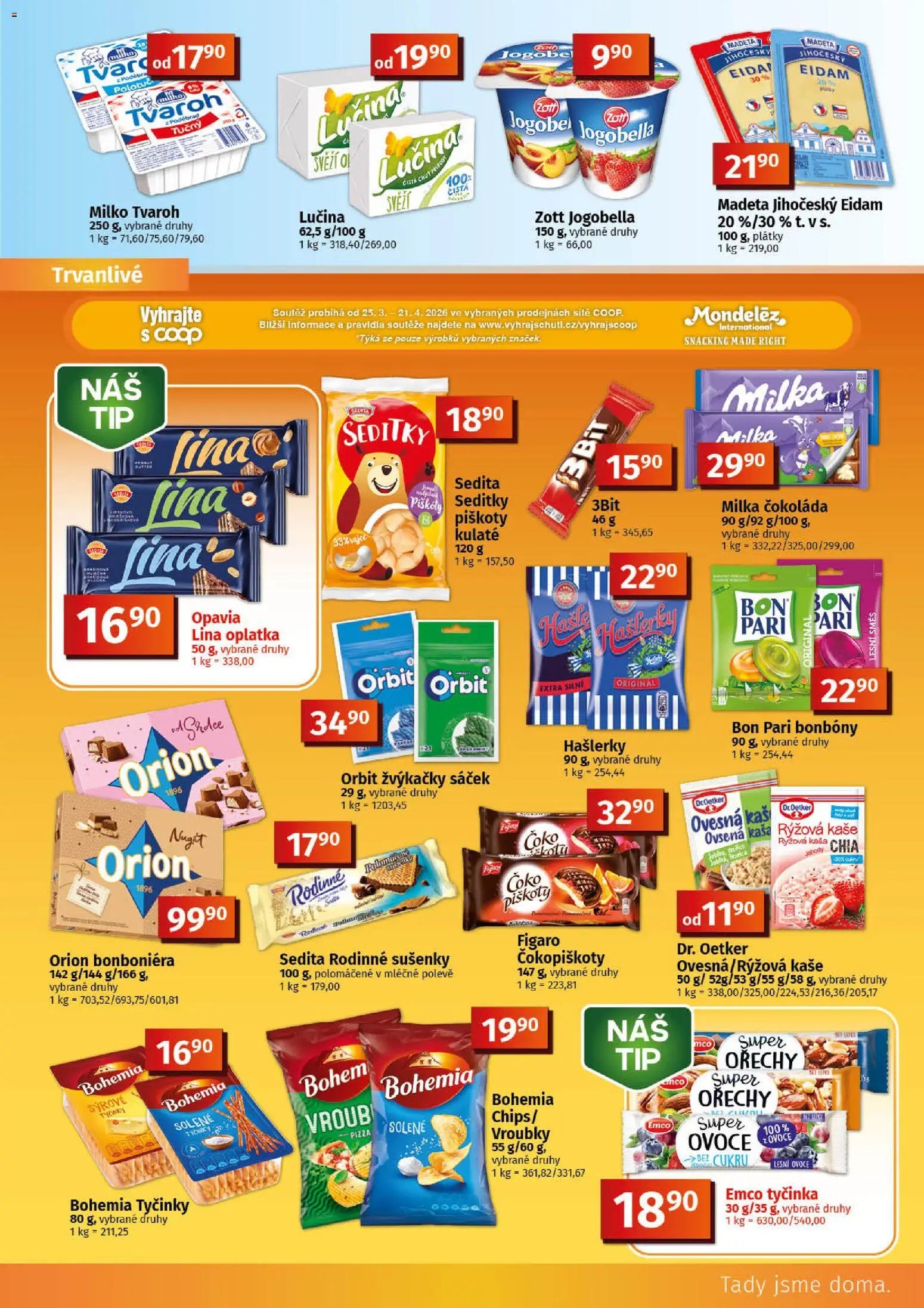 Coop leták - Tuty (2026-04-08 - 2026-04-21)