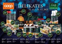 Coop leták - Delikates Vánoce (2025-11-12 - 2025-12-31)