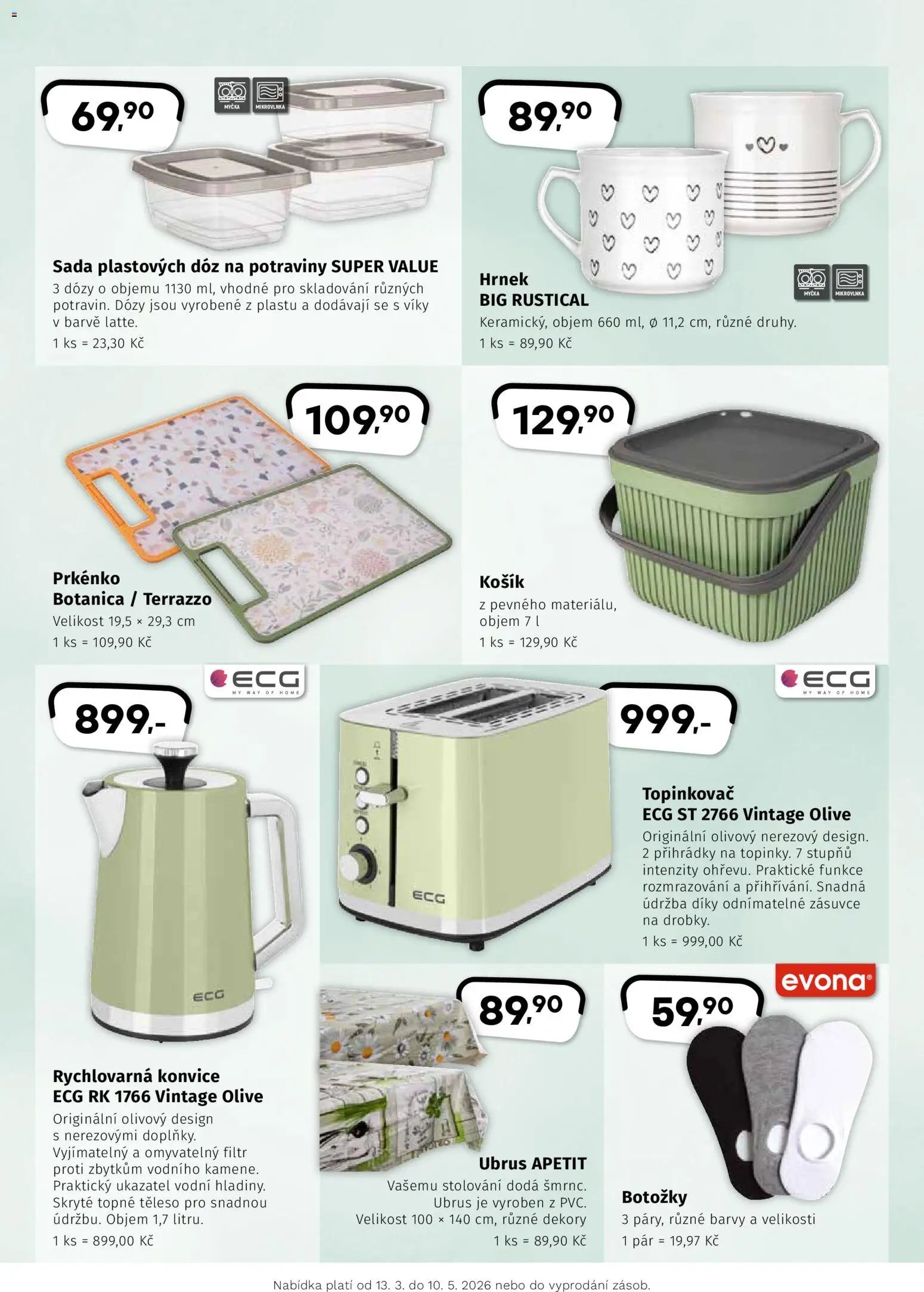 Coop leták - Hity jaro (2026-03-13 - 2026-05-31)