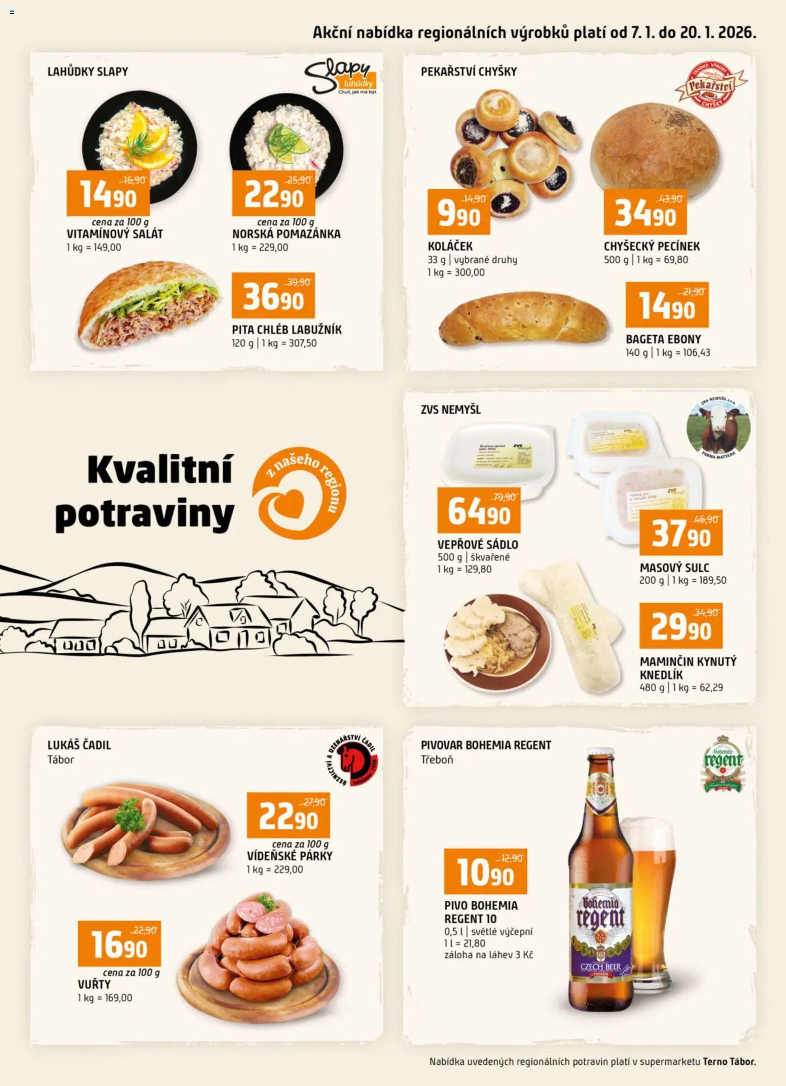 Terno leták - Tábor (2026-01-07 - 2026-01-13)