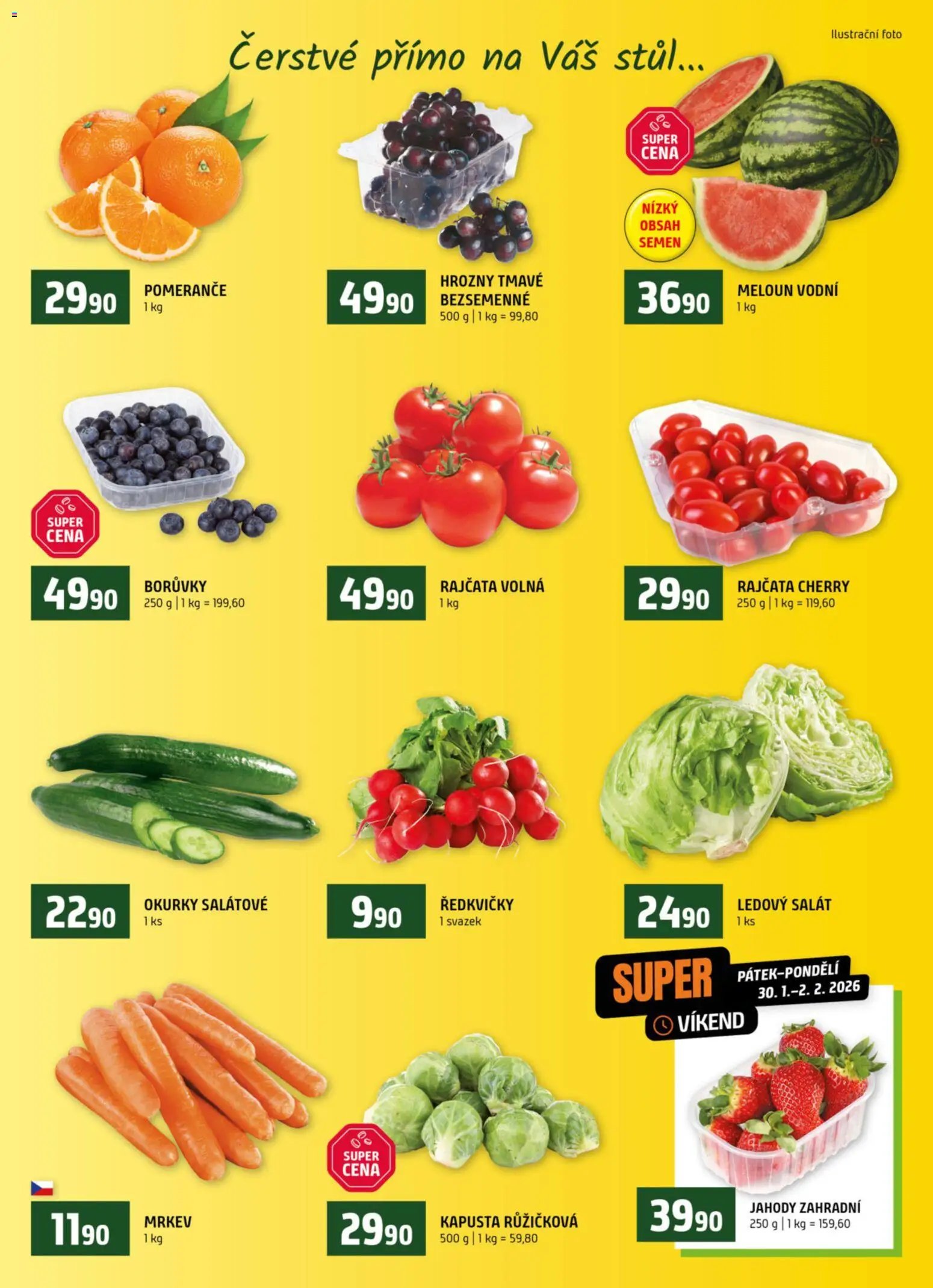 Terno leták - Blatná, Strakonice (2026-01-28 - 2026-02-03)