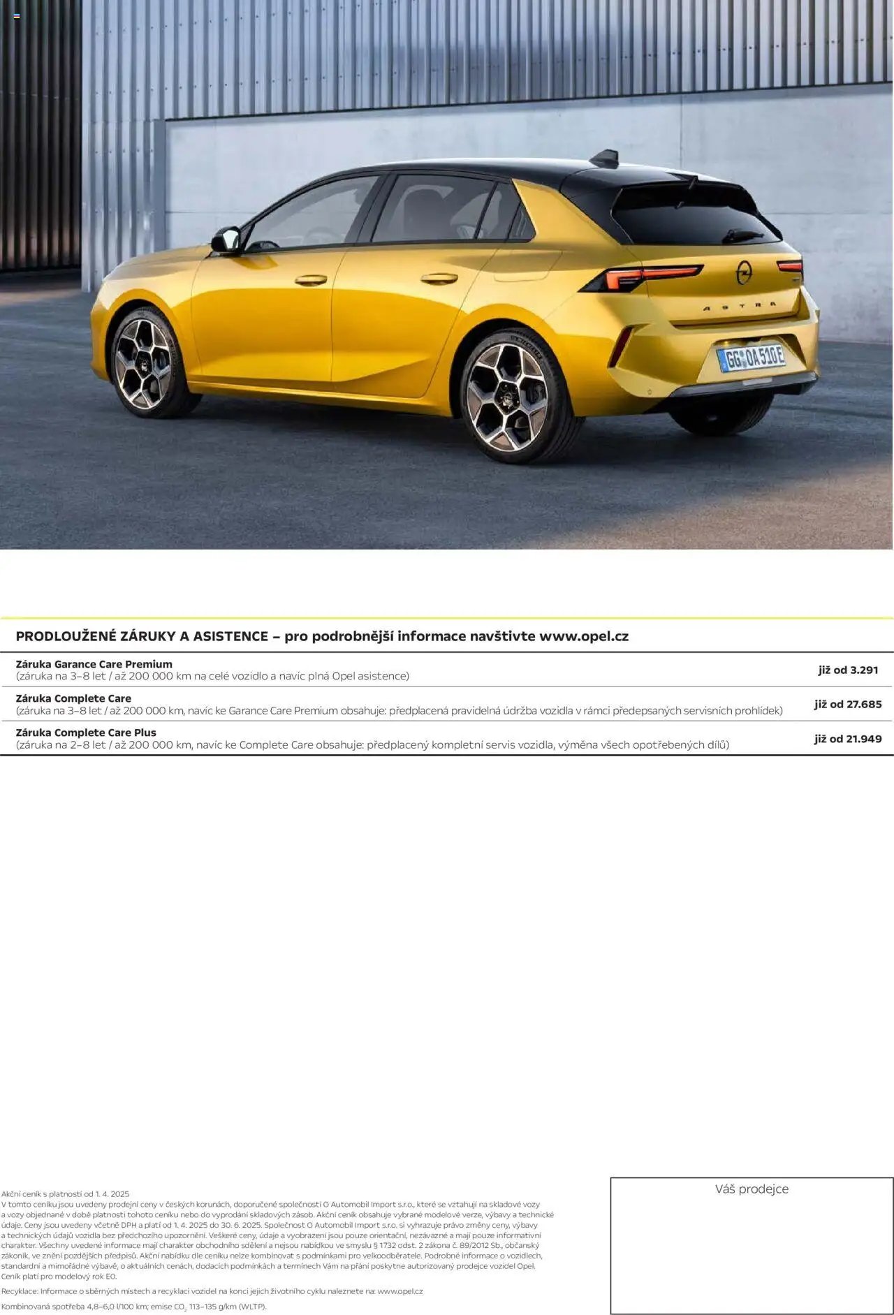Opel katalog - Astra (2025-04-25 - 2026-02-28)
