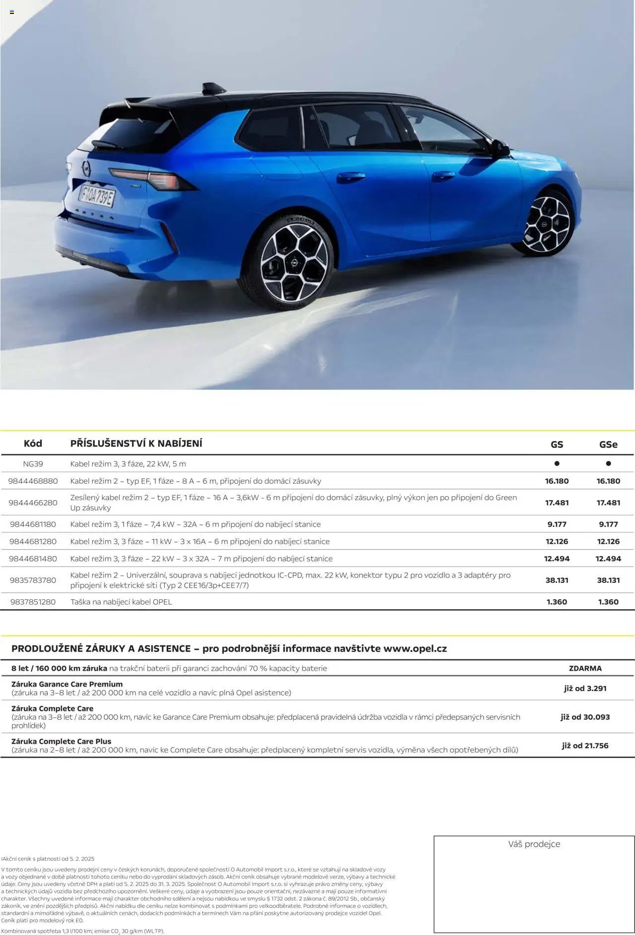 Opel katalog - Astra Sports Tourer GSe (2025-03-01 - 2026-02-28)