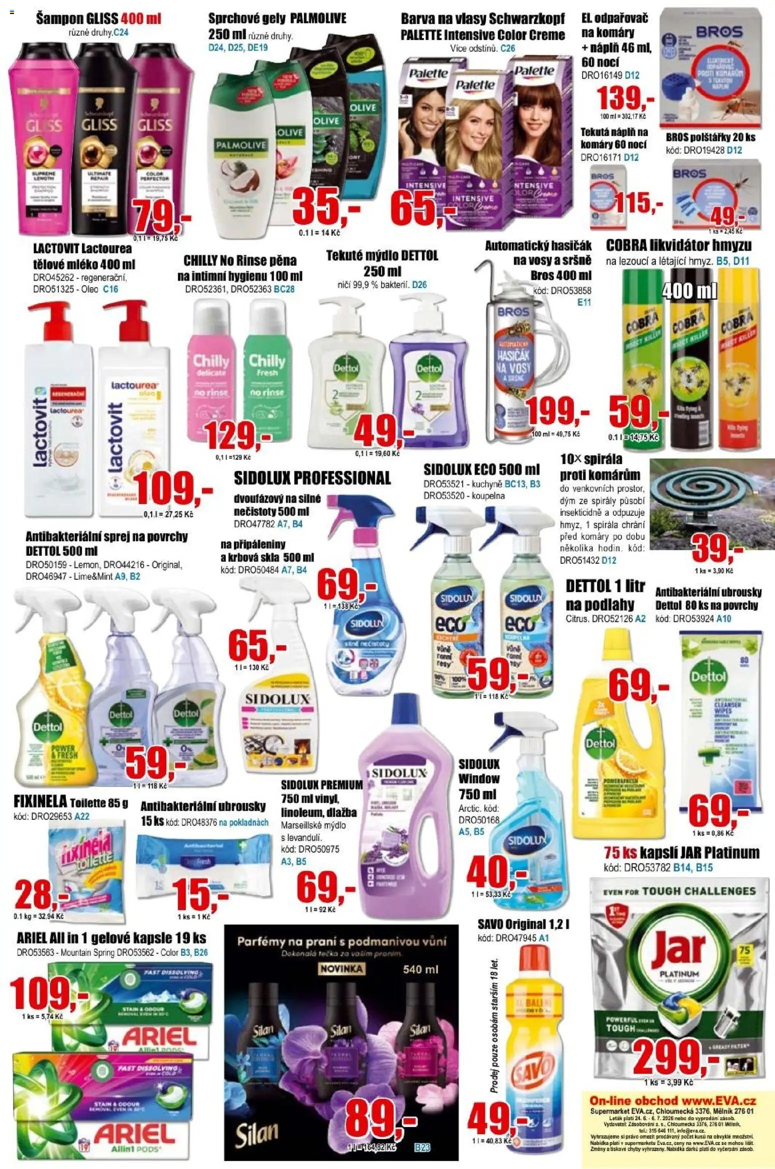 Eva supermarket leták