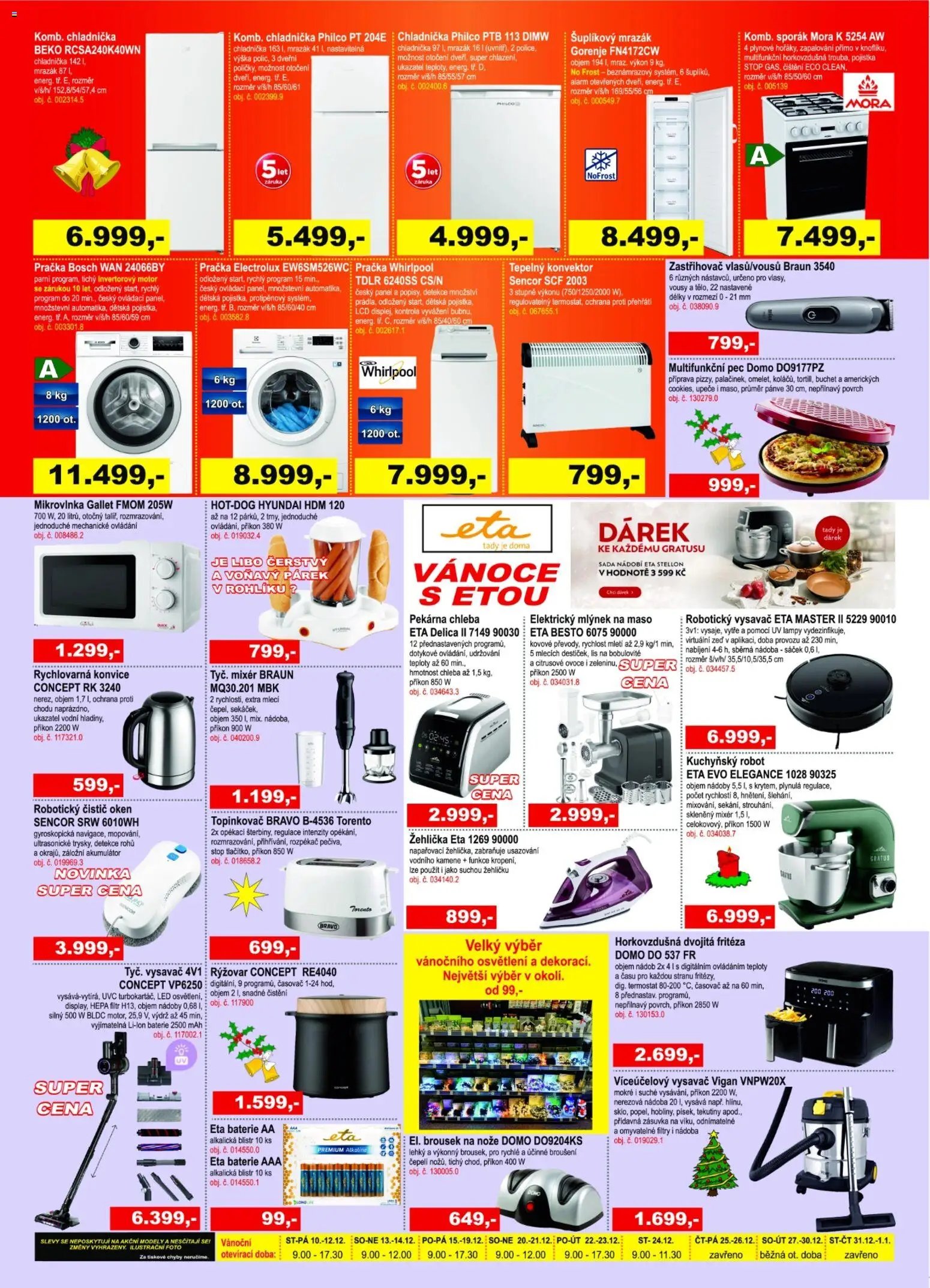 Elektro Spáčil leták (2025-12-10 - 2025-12-20)