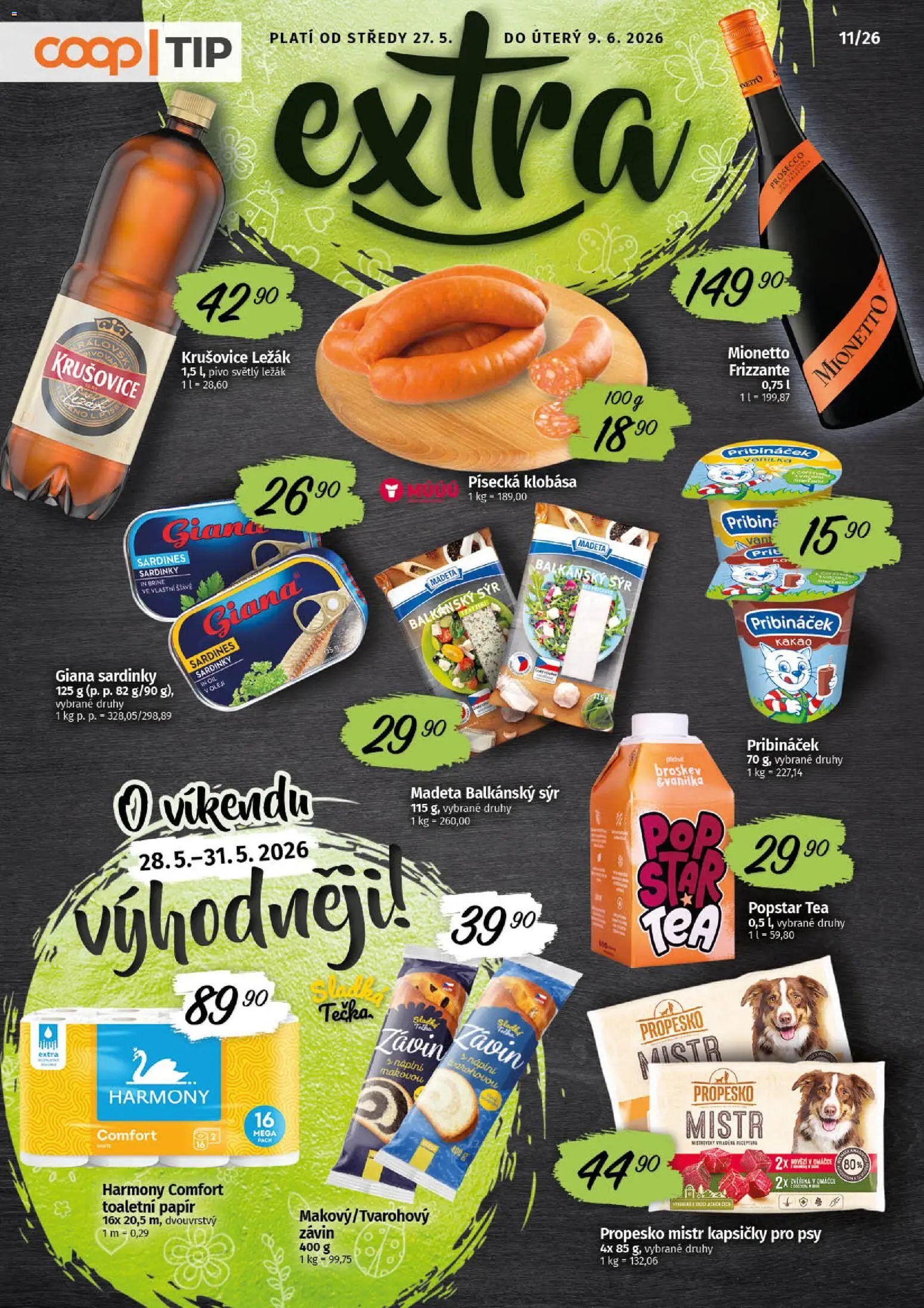 Coop leták - Tip Extra (2026-05-27 - 2026-06-09)